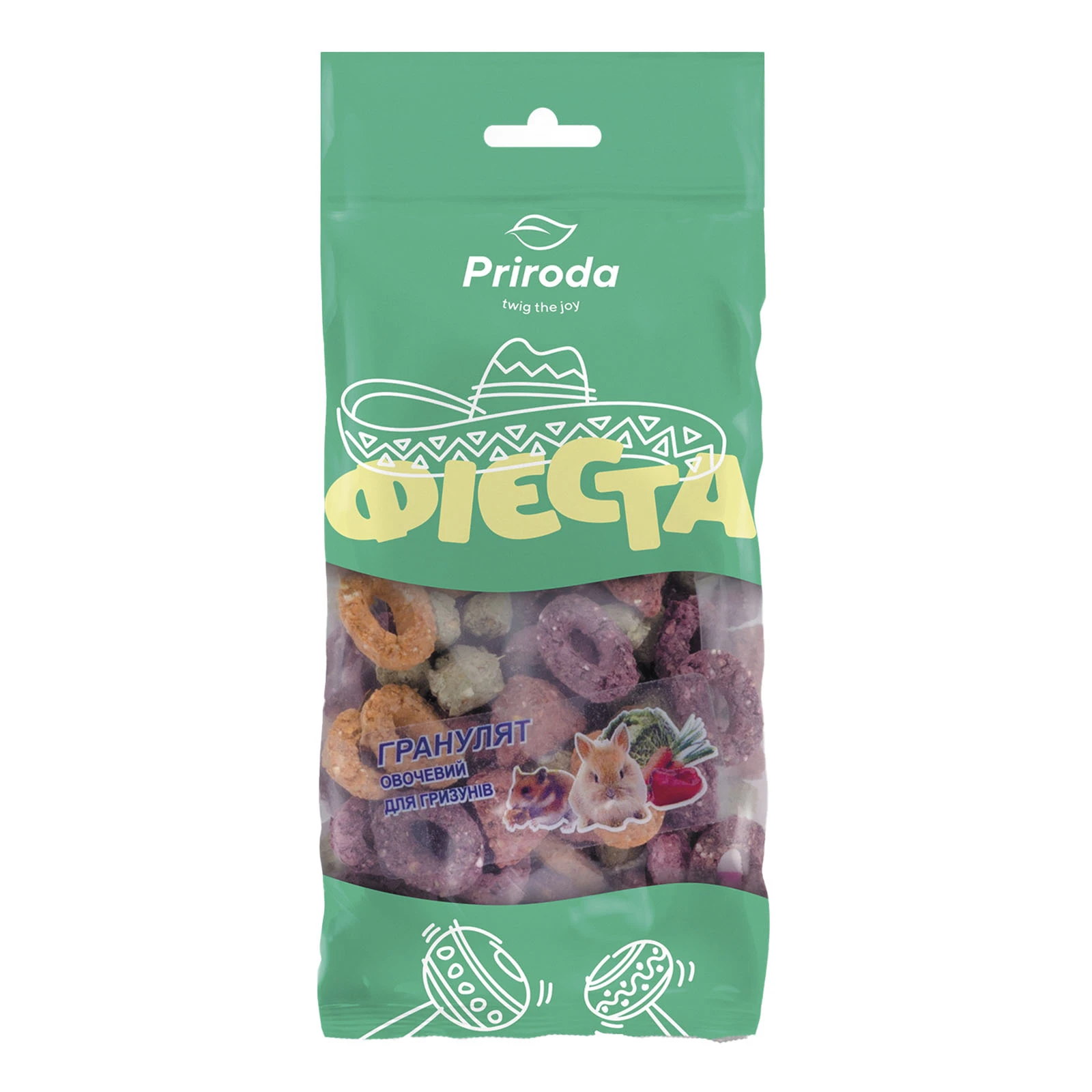 Корм для гризунів Природа Колосок Фієста 2шт 100г Фото №:1