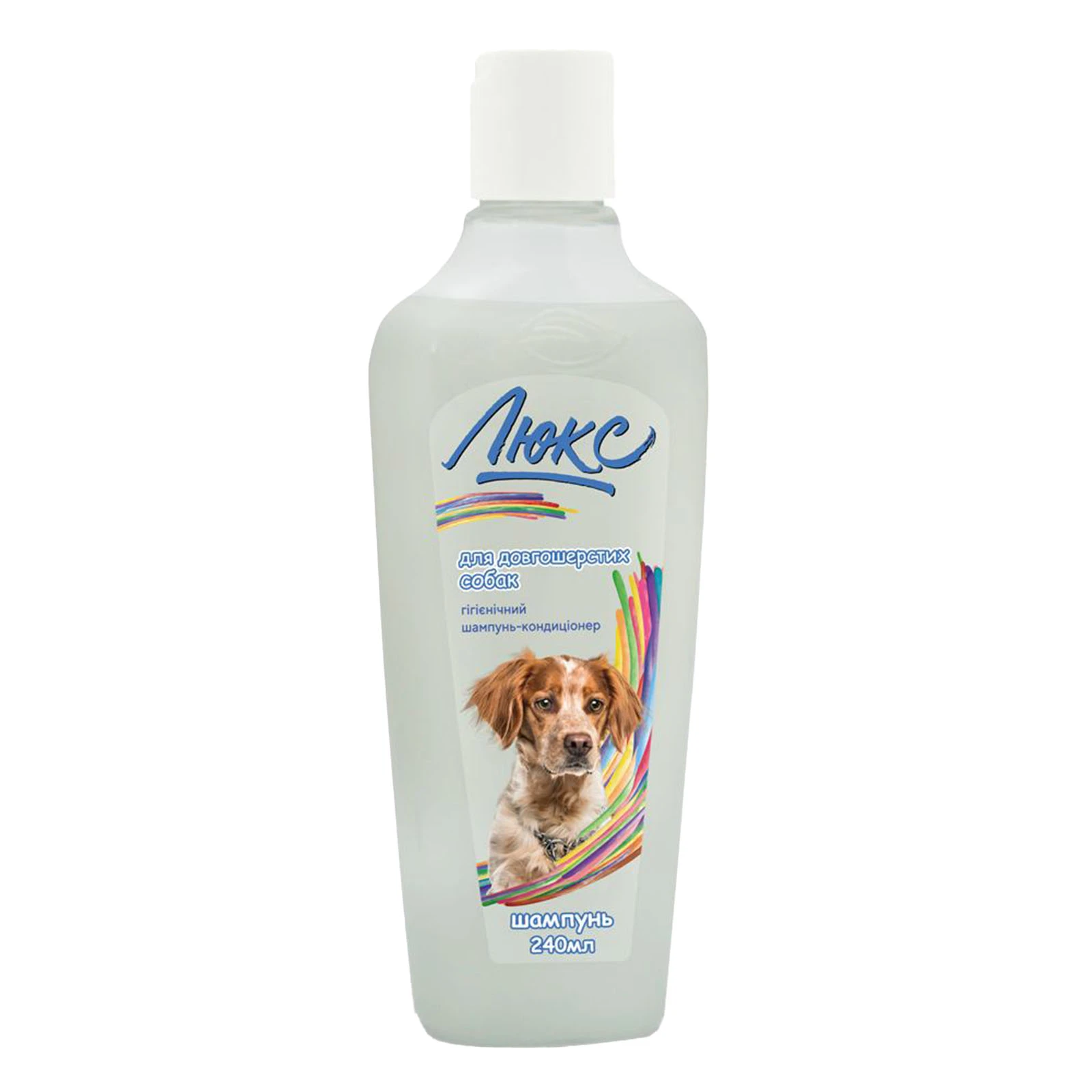 Шампунь-кондиціонер Люкс 240мл д/довгошер собак ТМ Природа Фото №:1