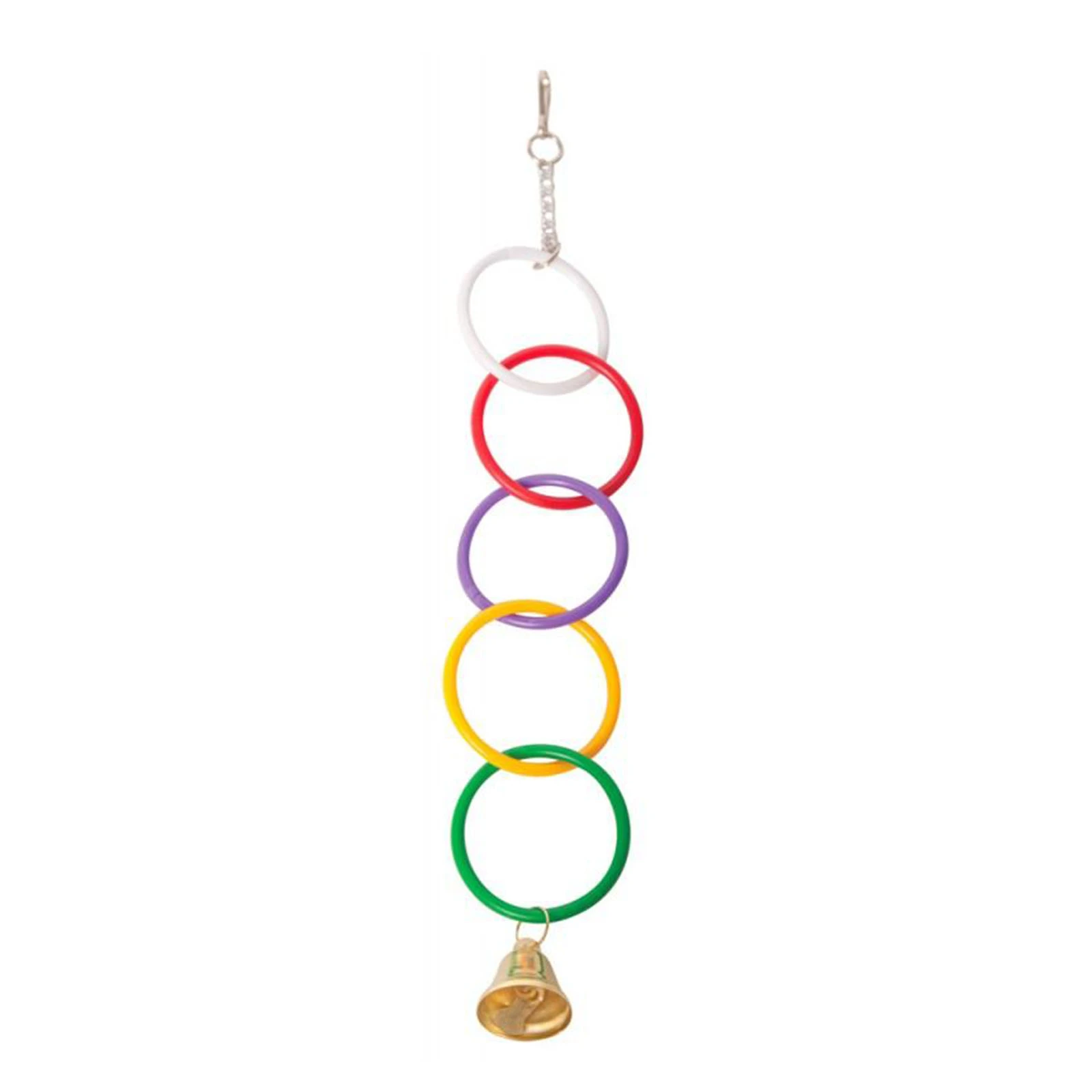 Іграшка для птахів Природа кільця Олімпійка 32см Фото №:1