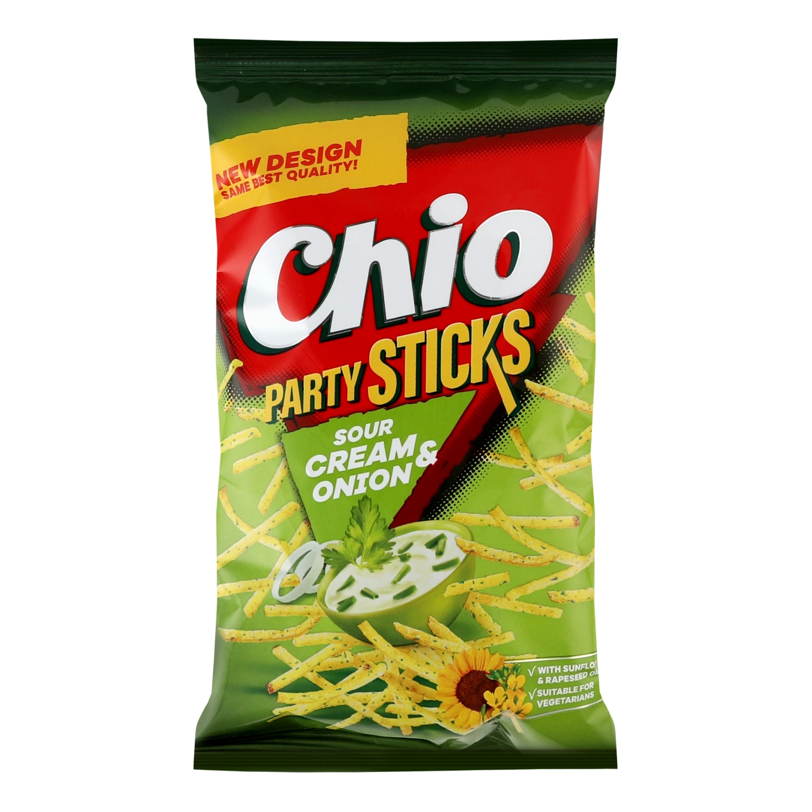 Соломка картопляна Chio Party sticks Sour cream&Onion 70г Фото №:1