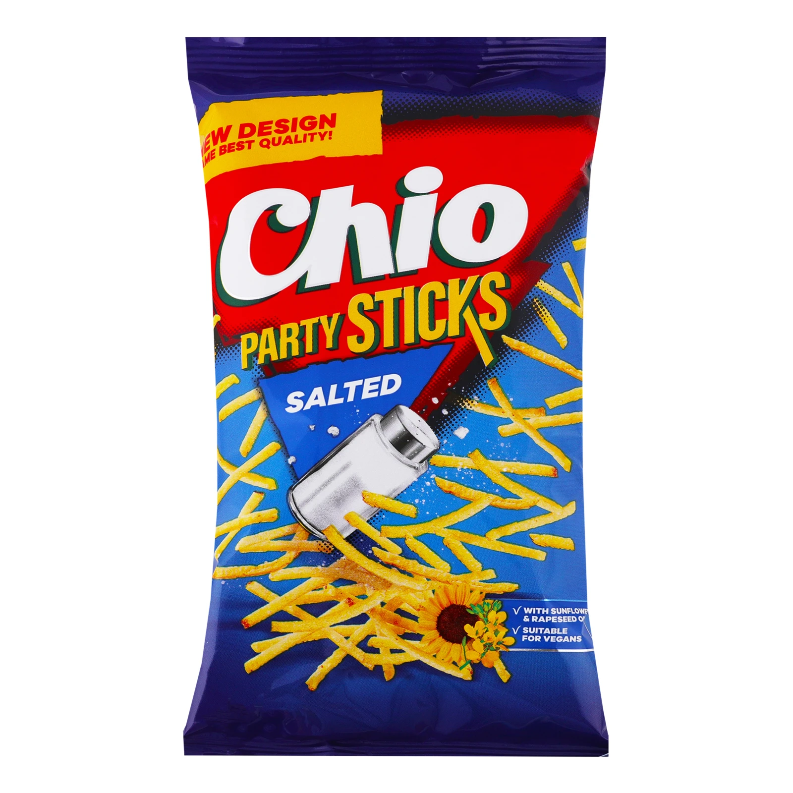 Соломка картопляна Chio Party sticks Salted 70г Фото навігації №:1