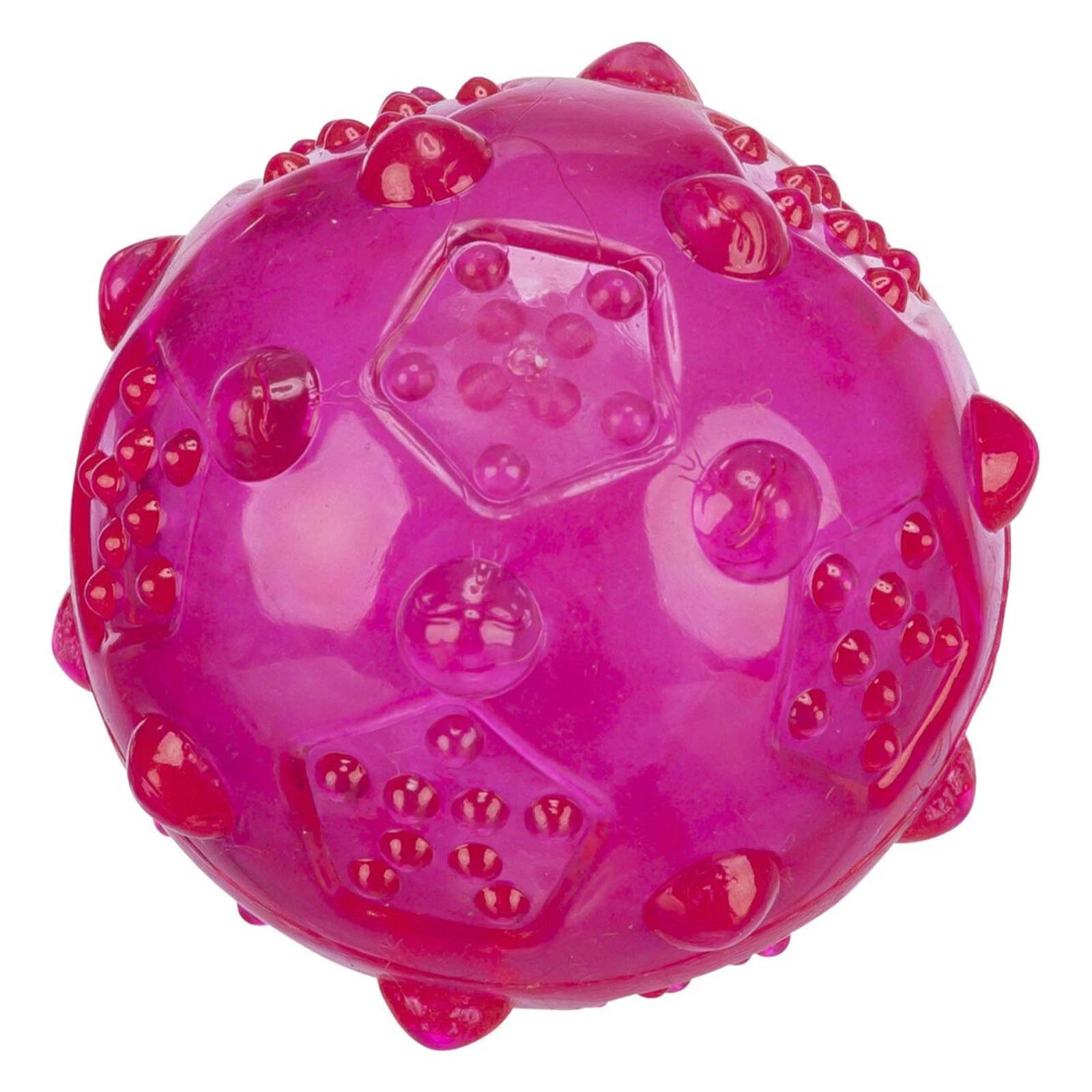 Іграшка для собак Trixie м'яч з шипами термопластична гума 7см TX-33677 Фото №:1