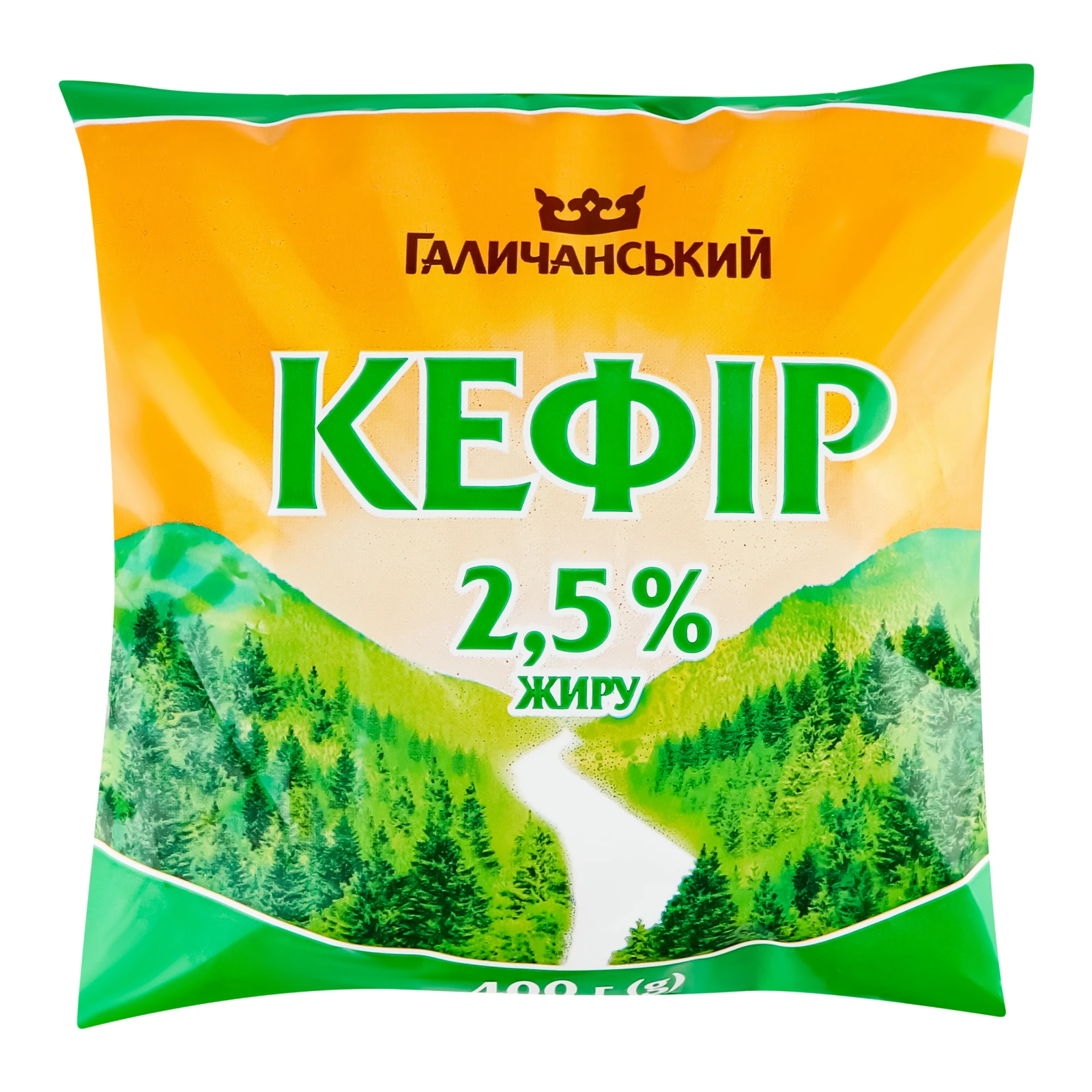 Кефір Галичанський 2.5% 400г Фото №:1