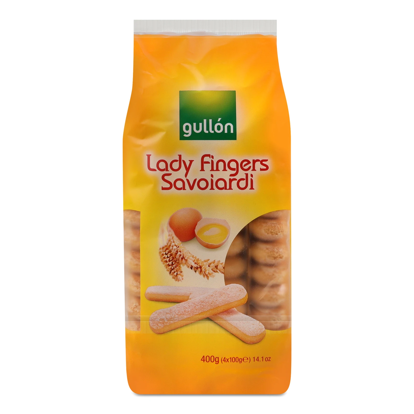 Печиво Gullon Savoiardi бісквітне 4*100г Фото №:1