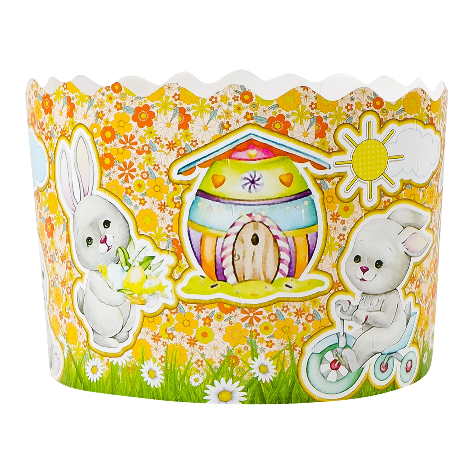 Форма для великодньої випічки куліча d-110мм Фото №:1