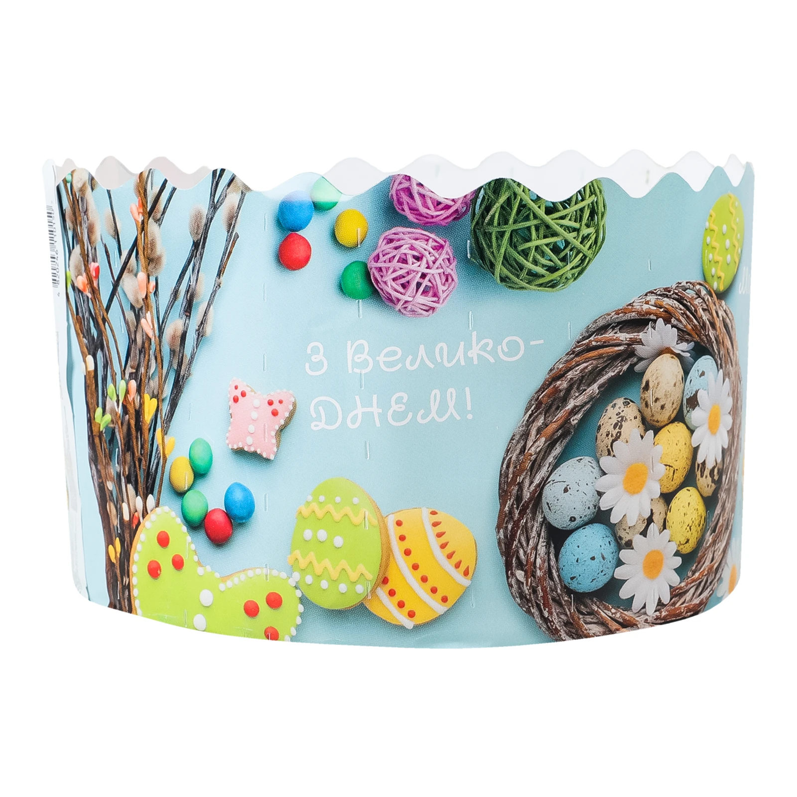 Форма для великодньої випічки куліча d-130мм Фото №:2