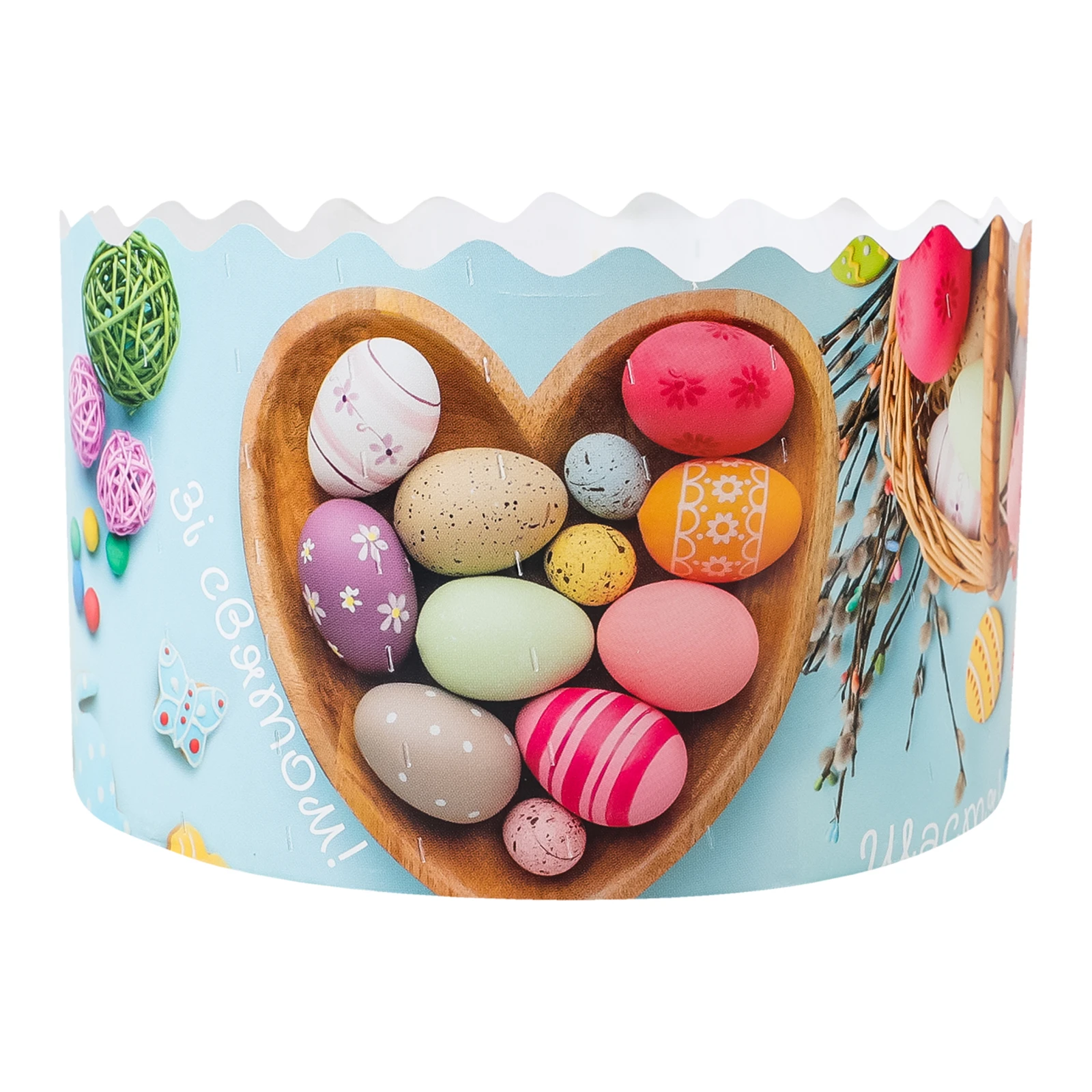 Форма для великодньої випічки куліча d-130мм Фото №:1