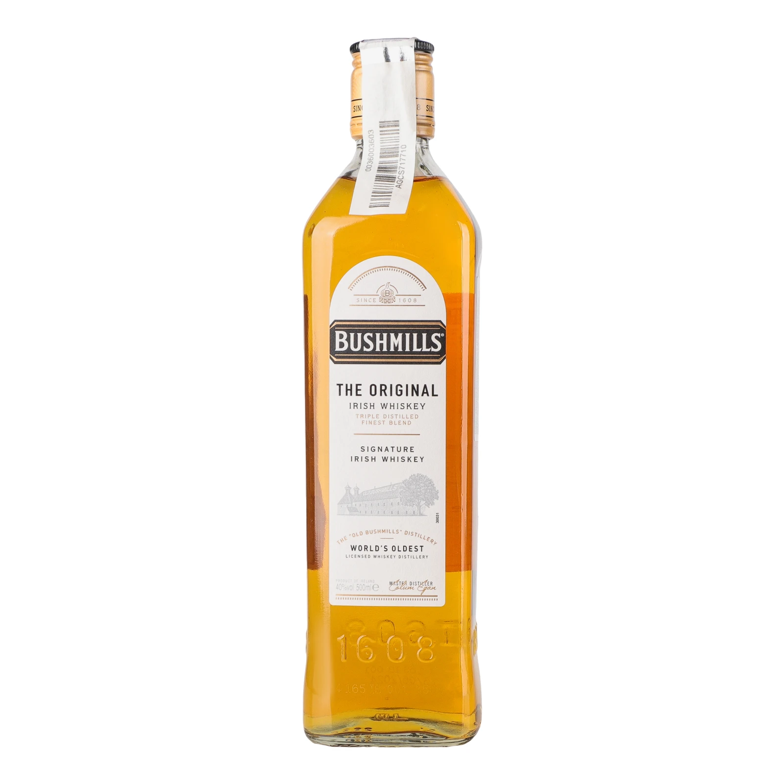 Віскі Bushmills Original 0,5л 40% Фото навігації №:1