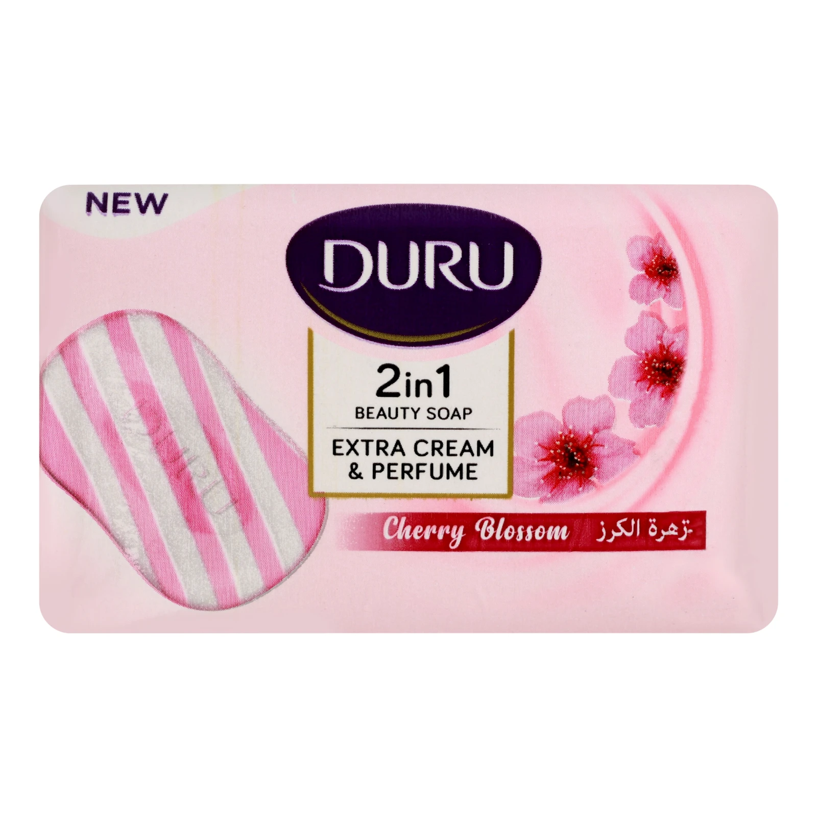 Мило косметичне Duru Extra cream&Perfume Cherry blossom 2в1 100г Фото навігації №:1
