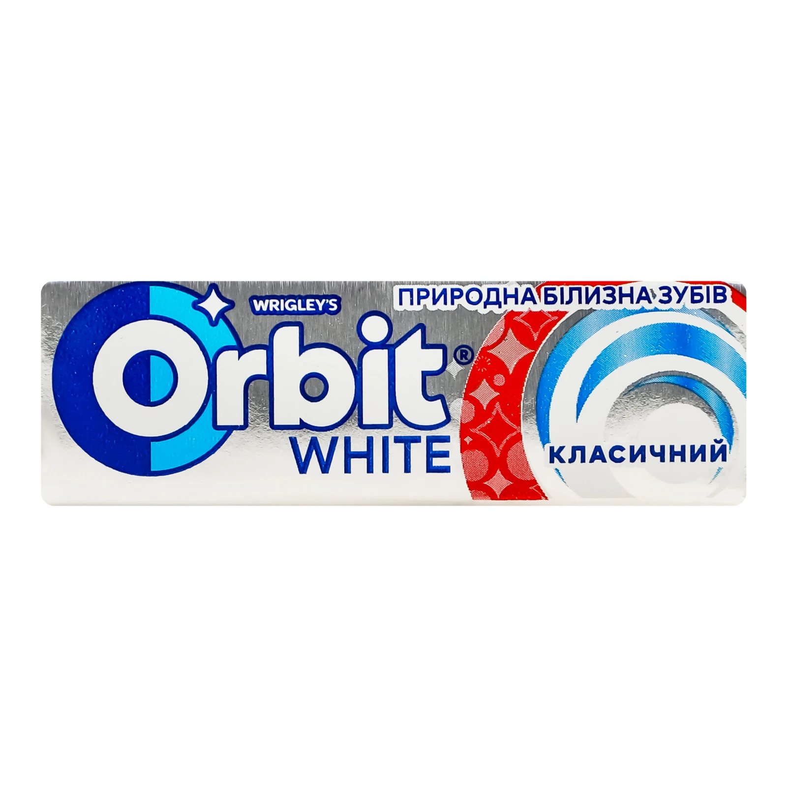 Гумка жувальна Orbit White Природна білизна зубів без цукру Класичний 14г Фото №:1