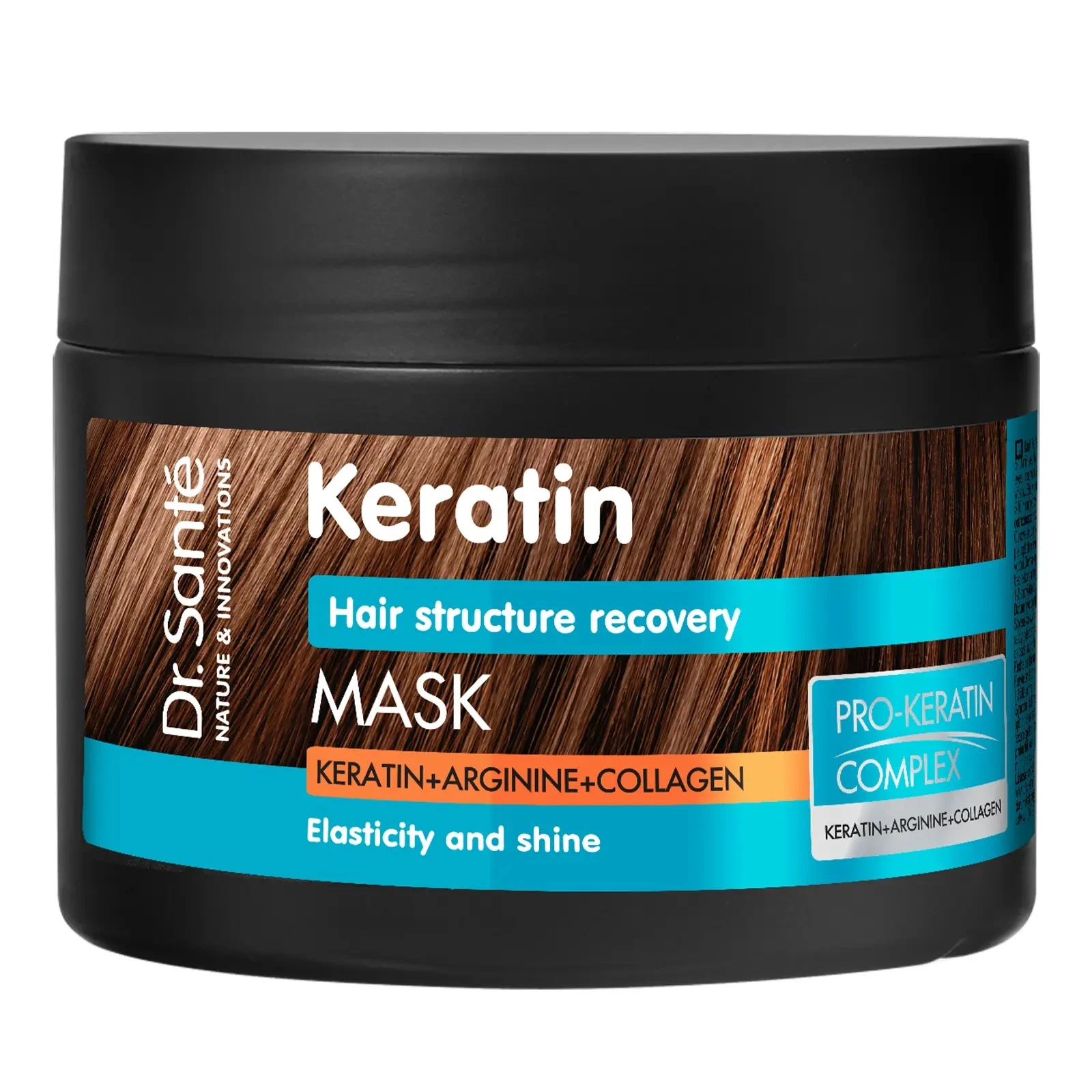Маска Dr.Sante 300мл Keratin для волосся Фото №:1