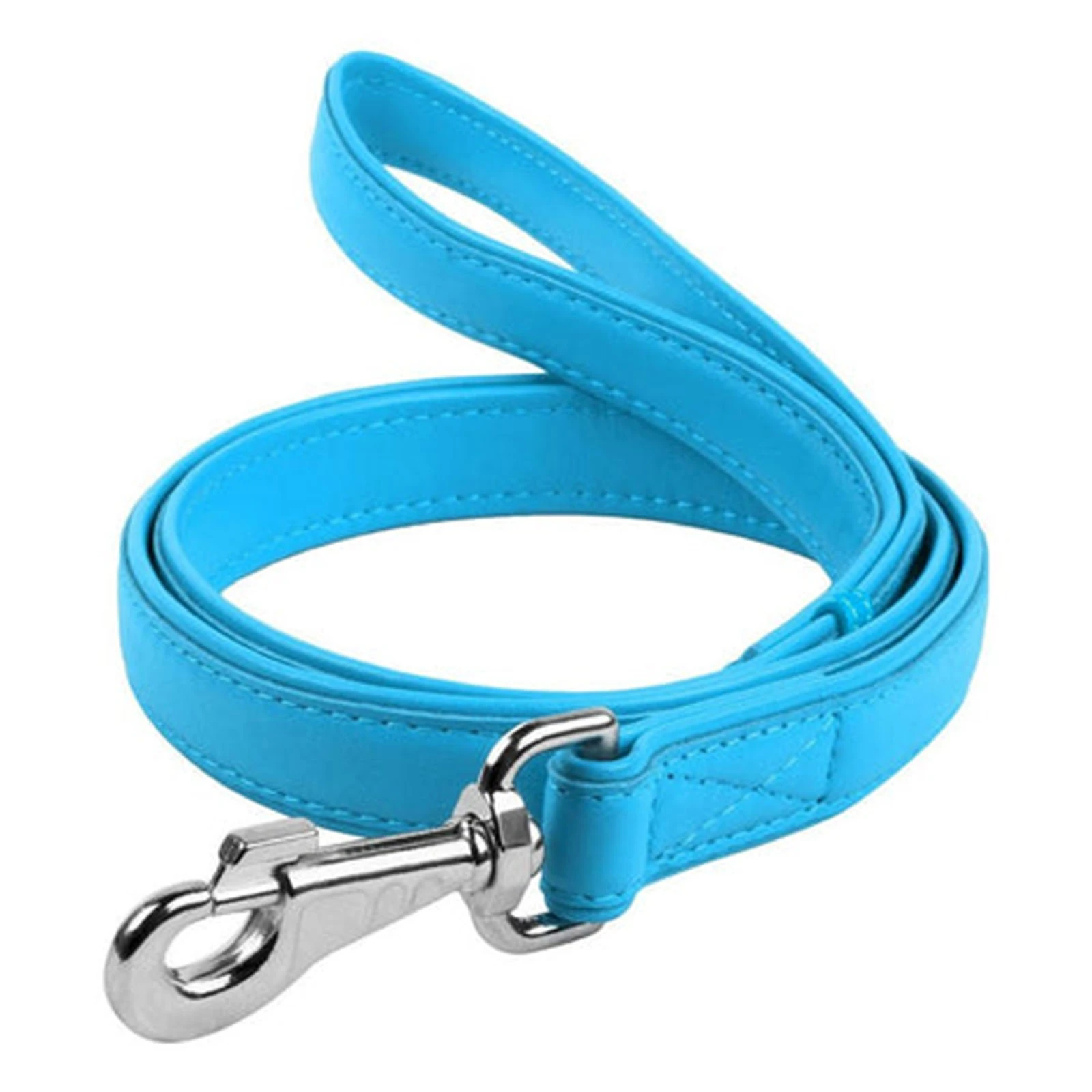 & Повідець CoLLaR Glamour синій 18мм 122см Фото навігації №:1