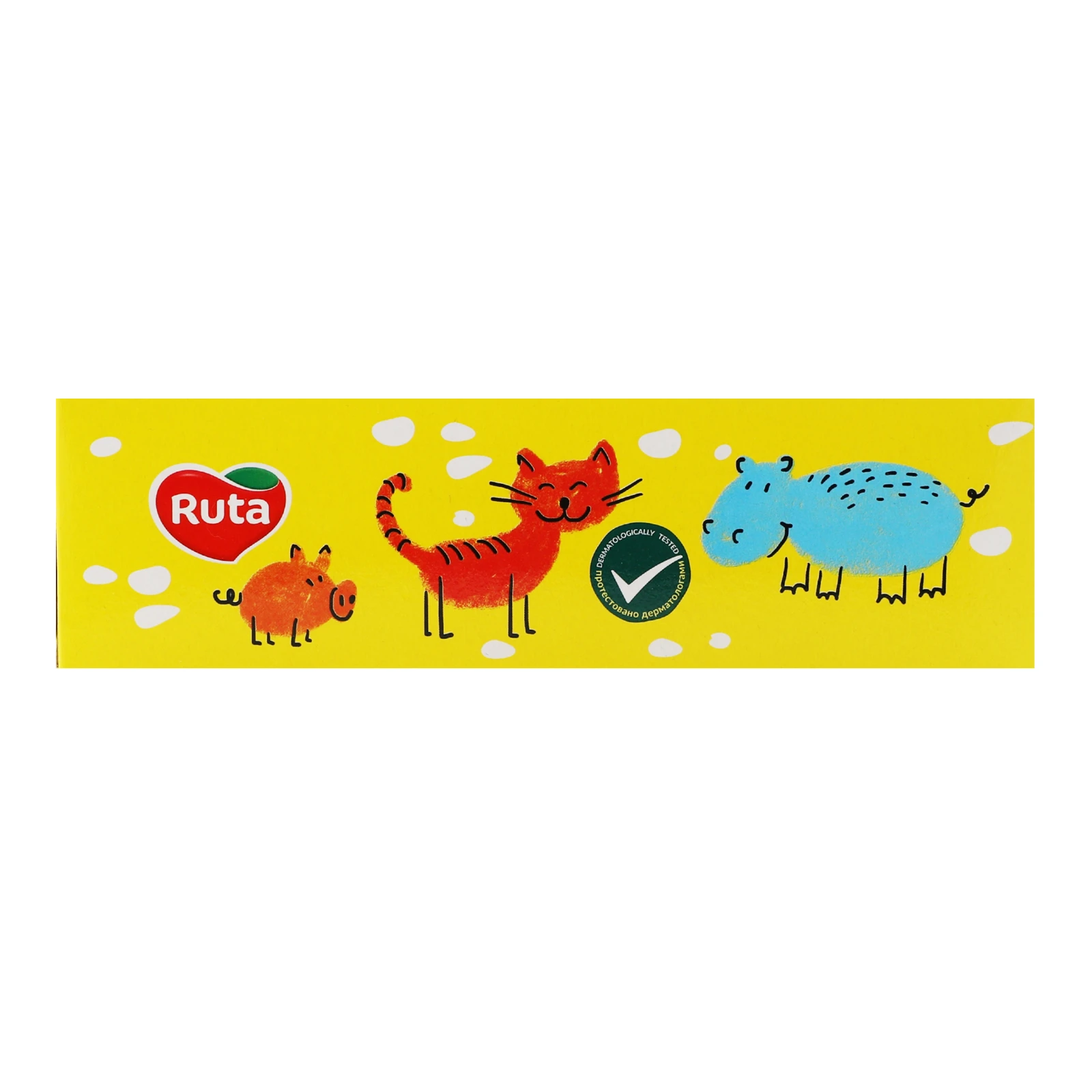 Серветки Ruta косметичні 2-х шарові 155шт/уп Фото №:2