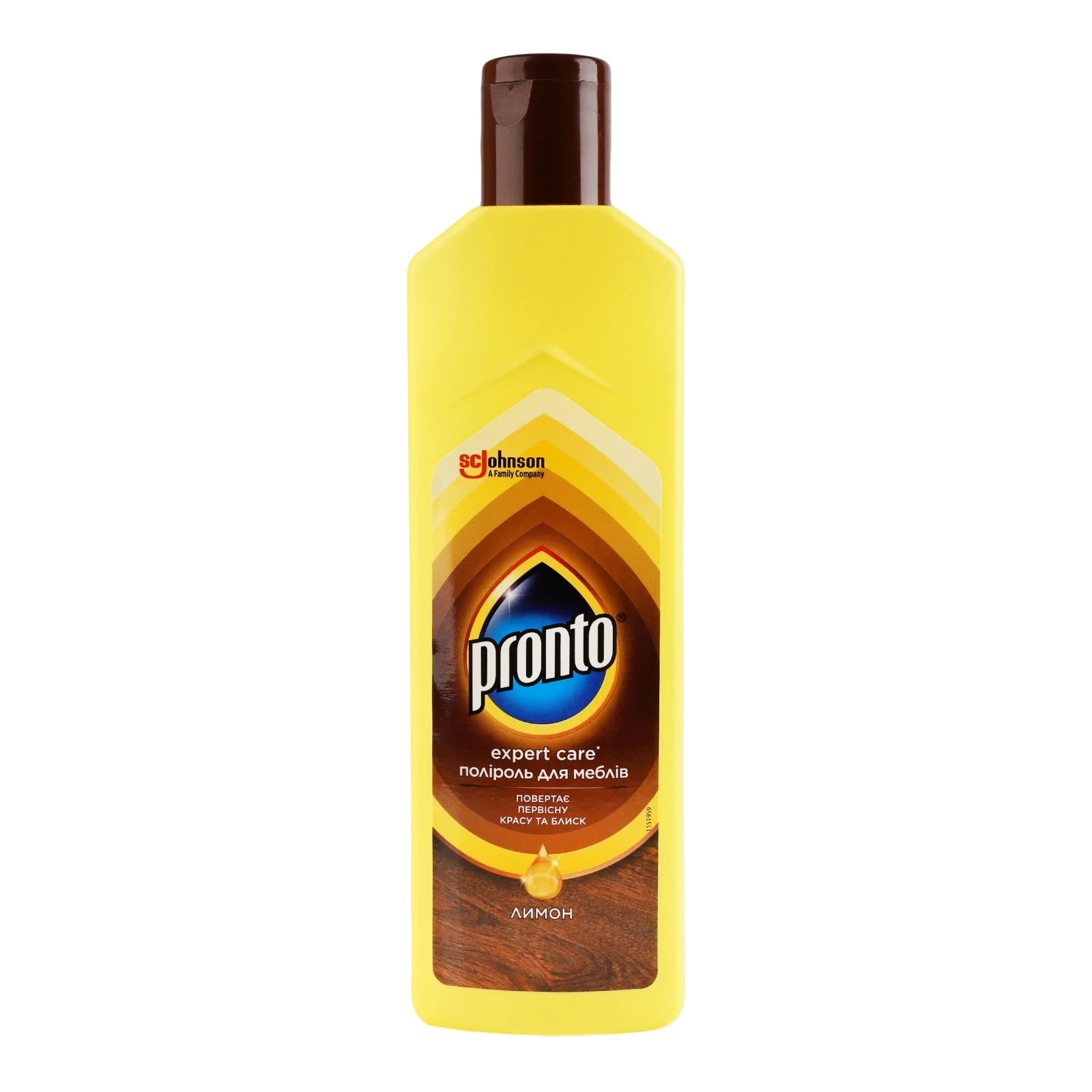 Поліроль Pronto Лимон для меблів 300г Фото №:1
