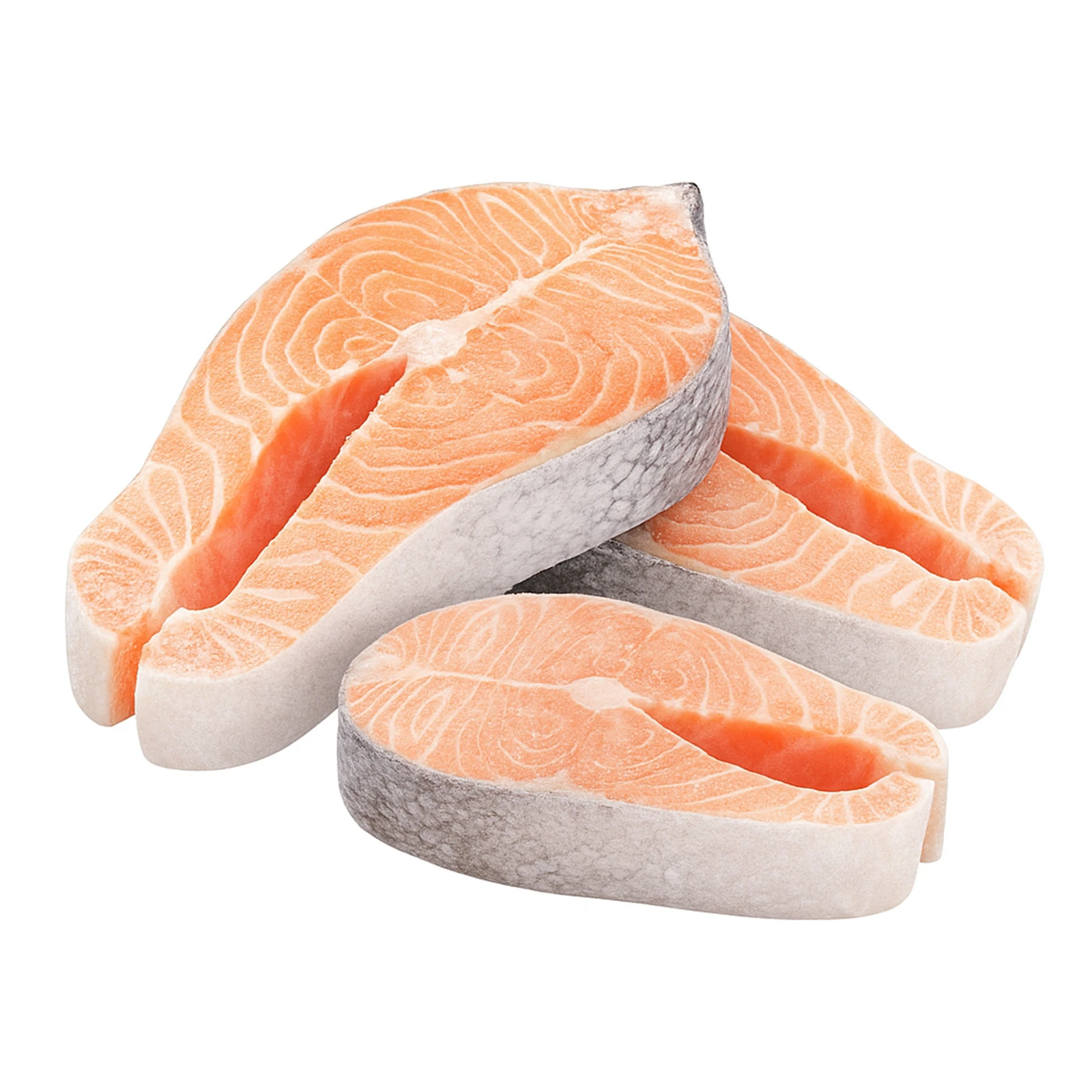 Лосось стейк заморожений упаковка вага Фото №:1