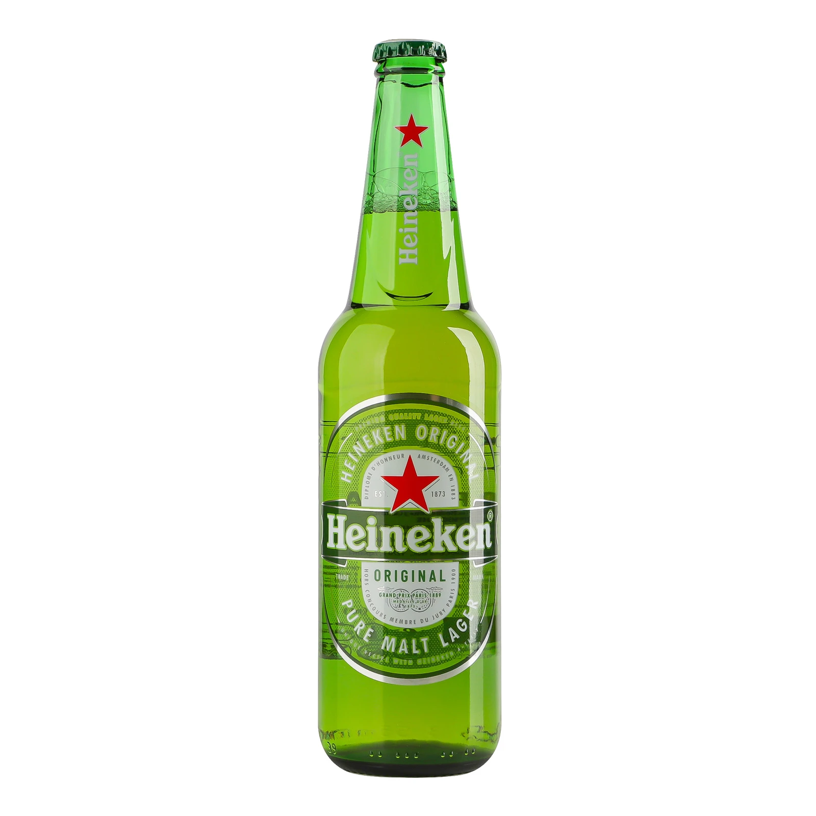 Пиво Heineken світле фільтроване пастеризоване 5% 0.5л Фото №:1