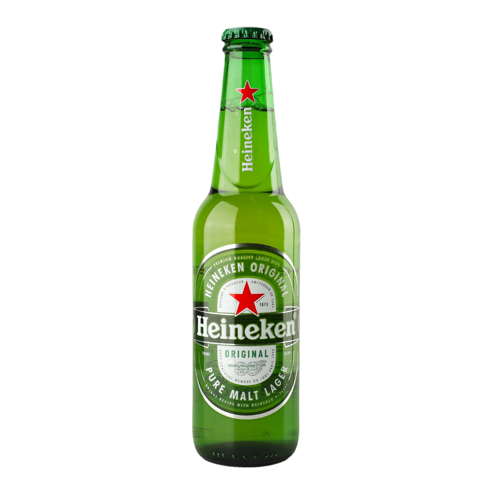 Пиво Heineken світле фільтроване пастеризоване 5% 0.33л