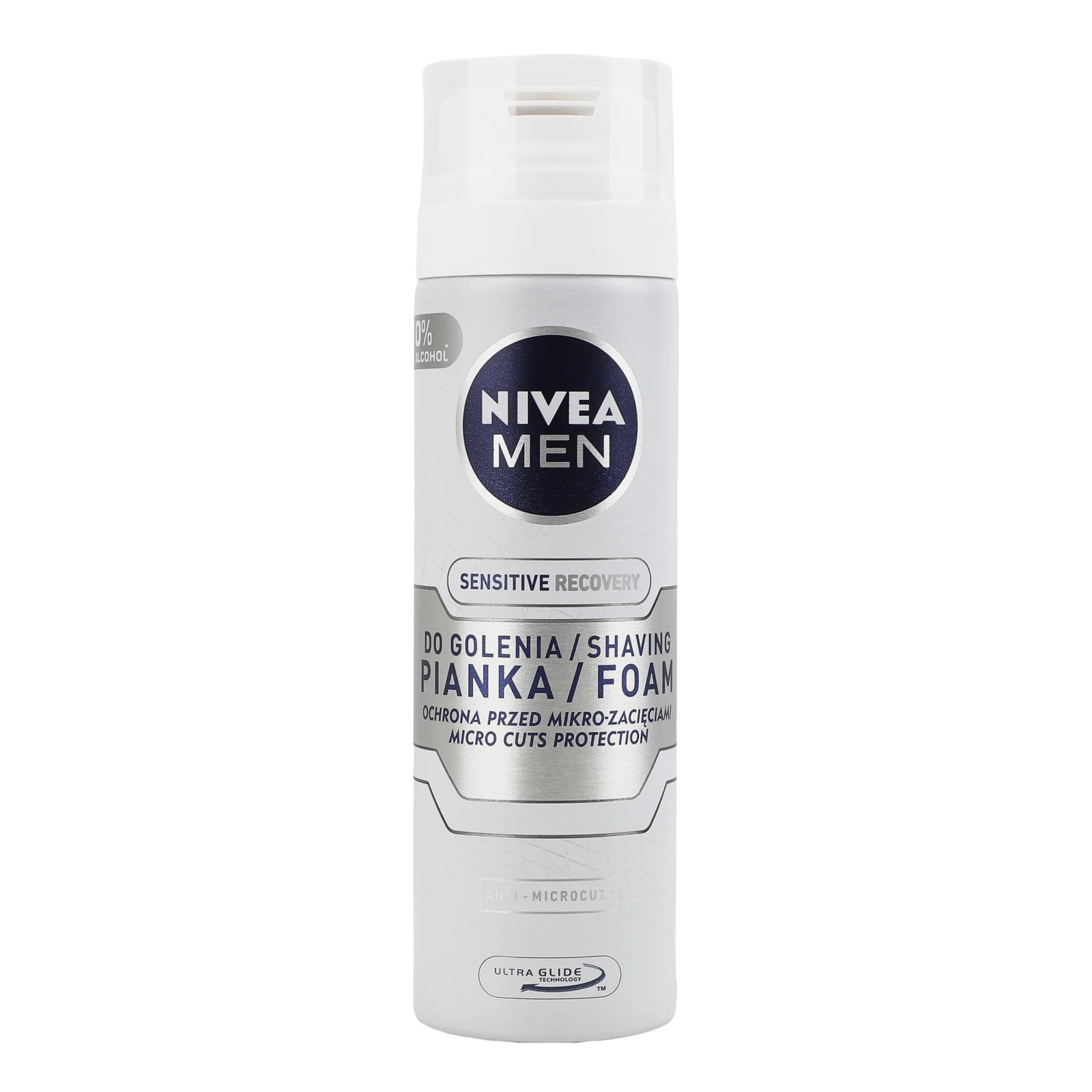 Піна для гоління Nivea Men Sensitive Recovery 200мл Фото №:1