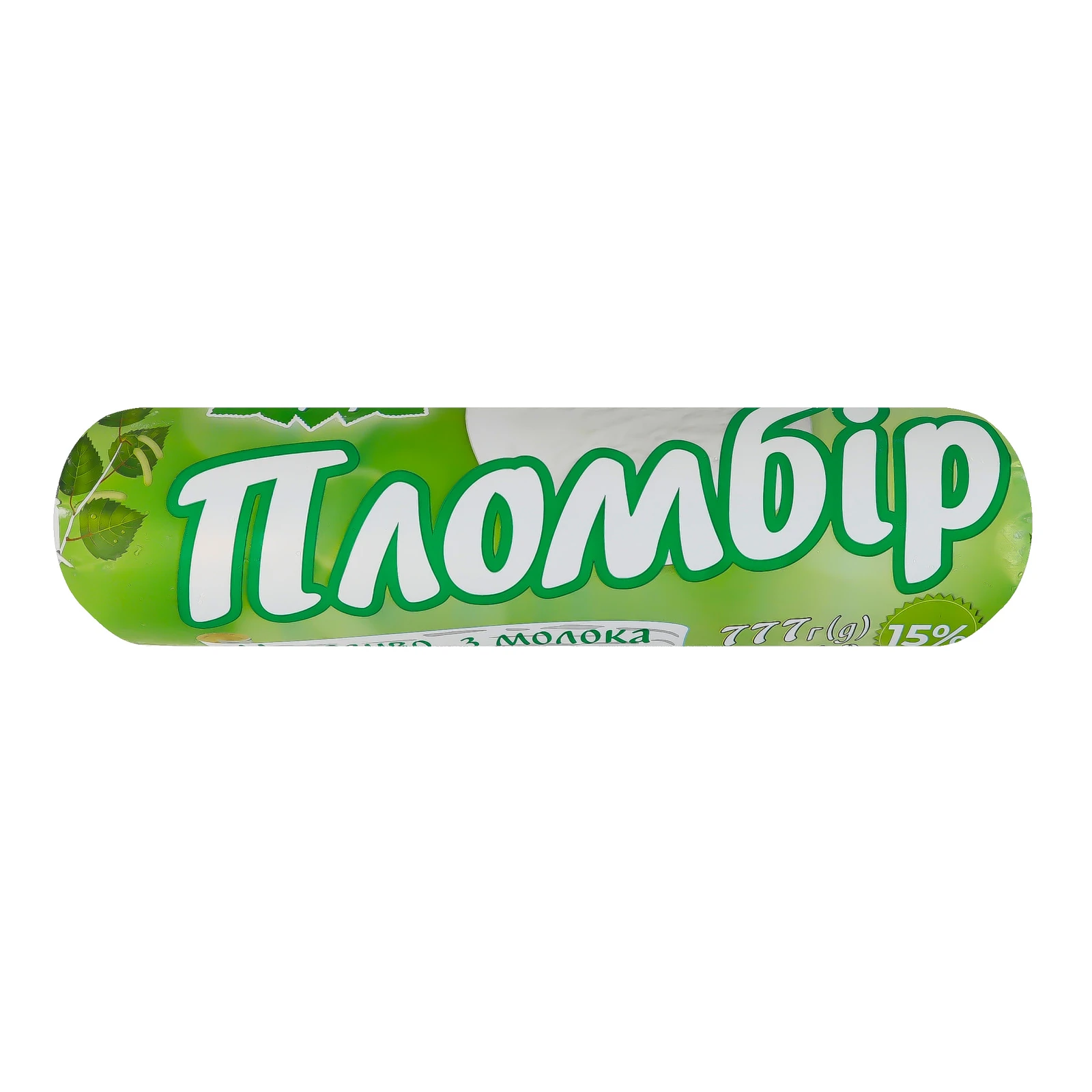 Морозиво Біла Береза пломбір 15% 777г Фото №:1