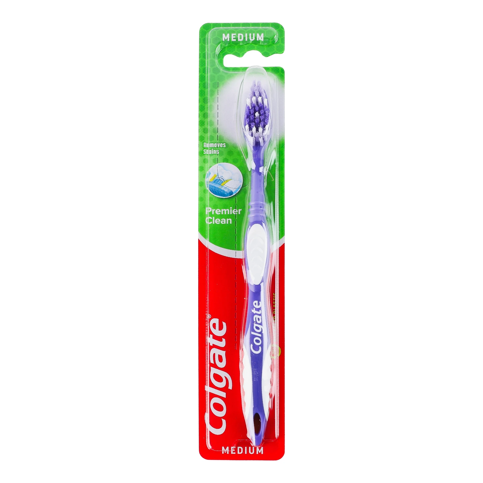 Щітка зубна Colgate Premier Clean Medium 1шт Фото №:1