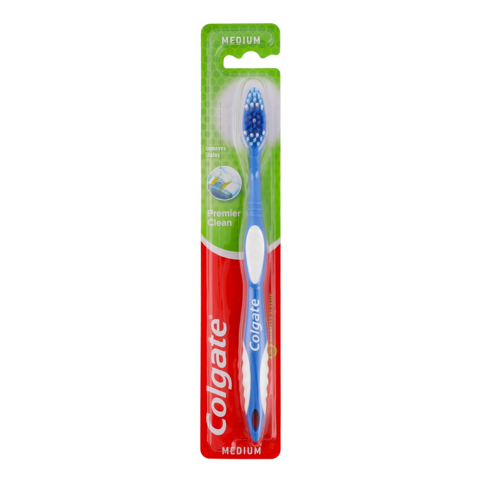 Щітка зубна Colgate Premier Clean Medium 1шт Фото №:1