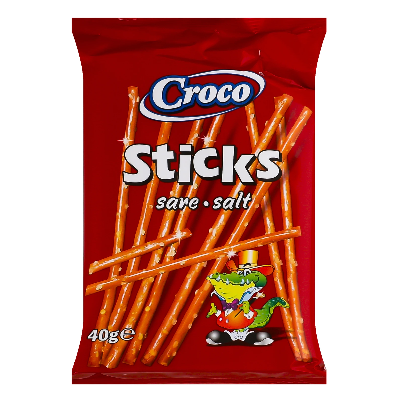 Соломка Croco Sticks солена 40г Фото навігації №:1