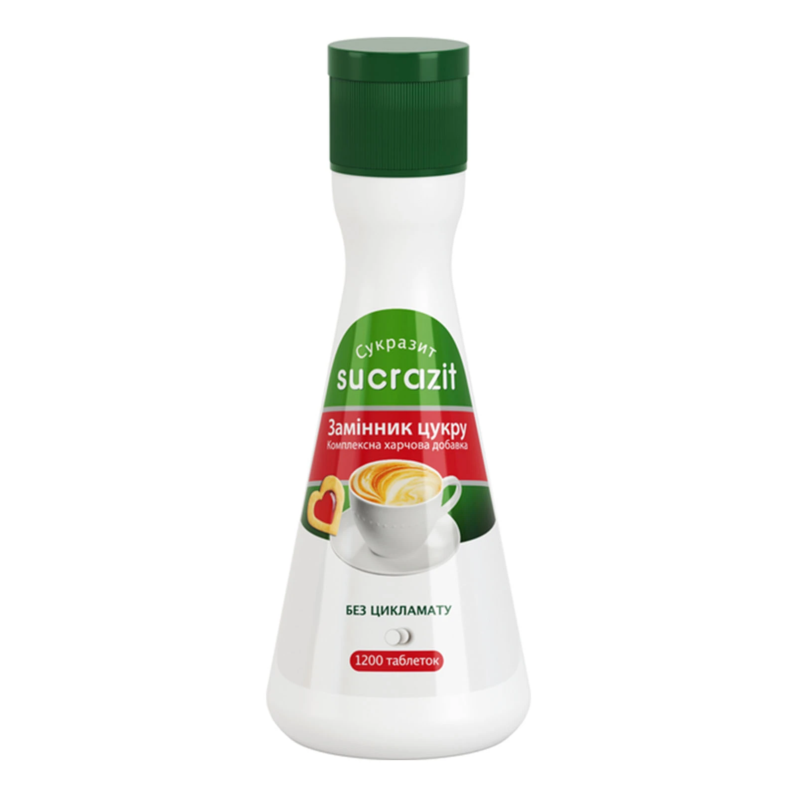 Замінник цукру Sukrazit Family size 1200 tab