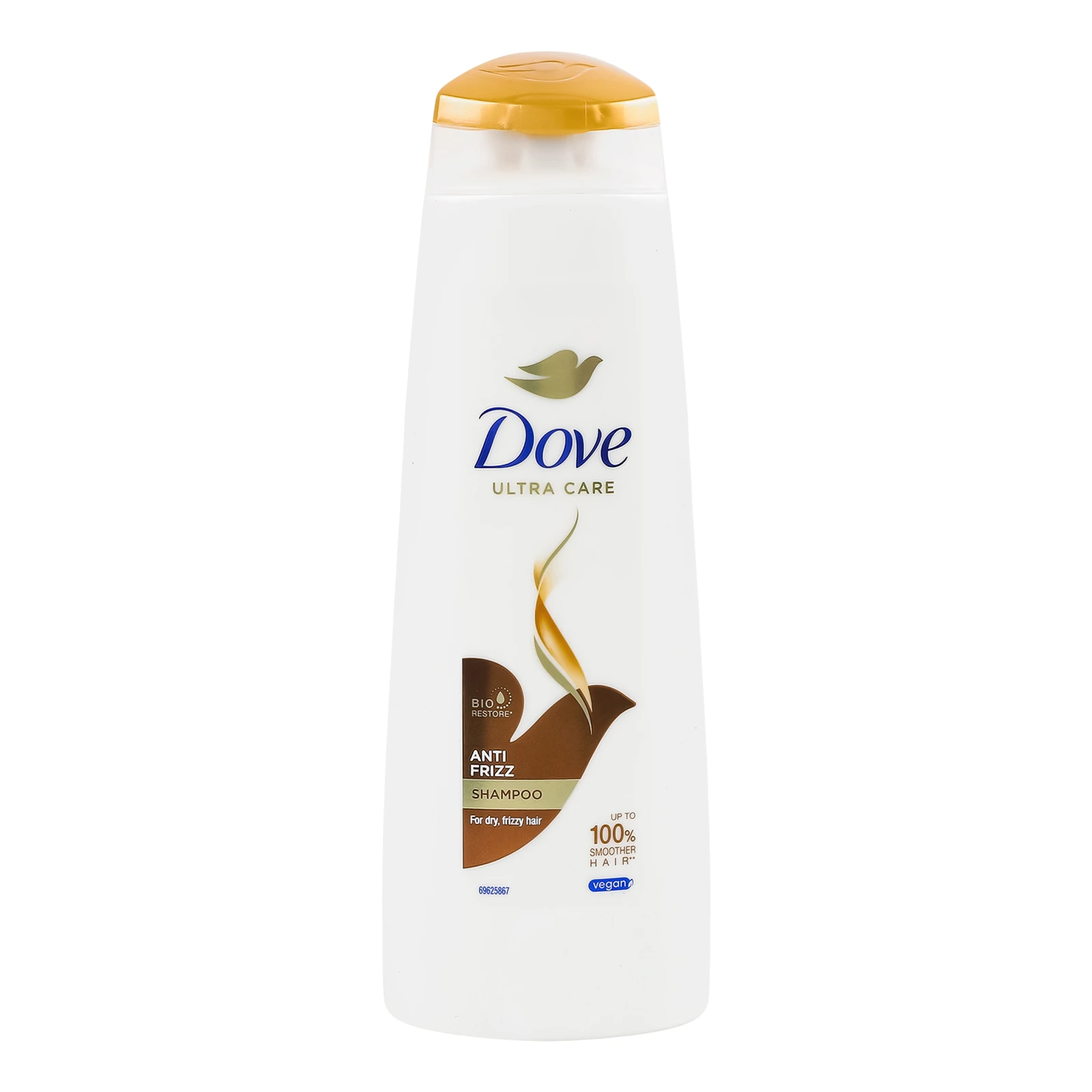 Шампунь для волосся Dove Ultra Care Anti Frizz 250мл Фото №:1