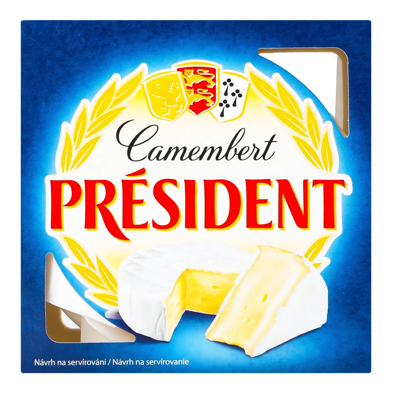 Сир President Camembert м'який 60% 90г