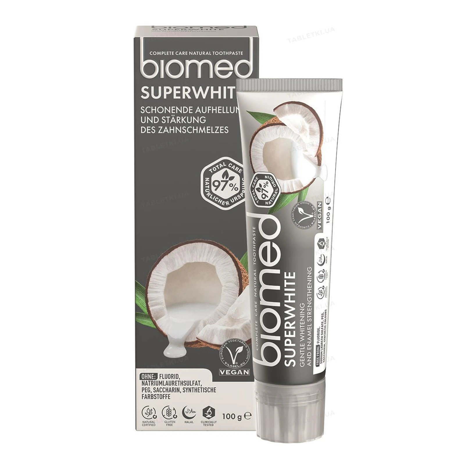 Паста зубна Biomed Superwhite 100г Фото №:1