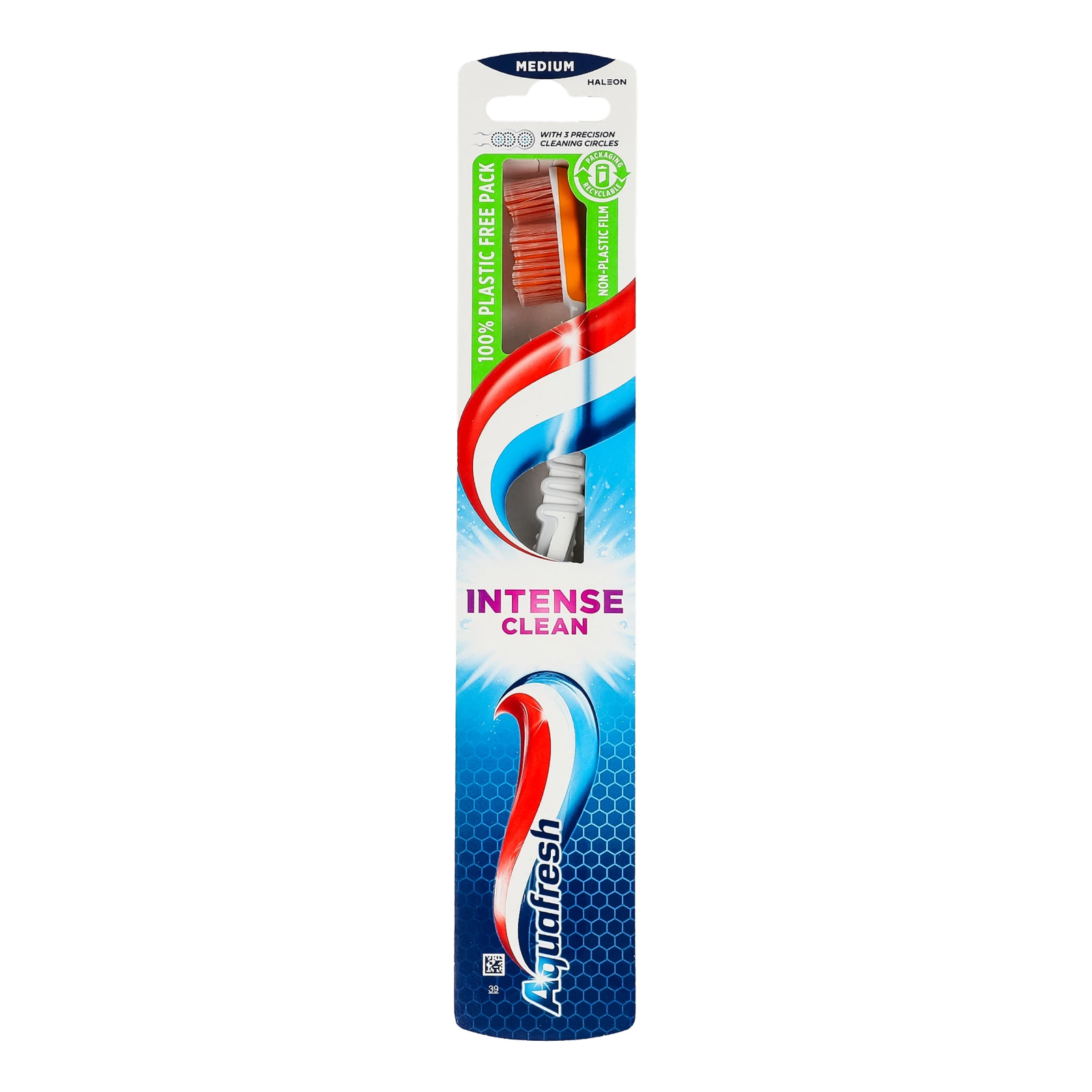 Щітка зубна Aquafresh Intense clean Medium Фото №:1