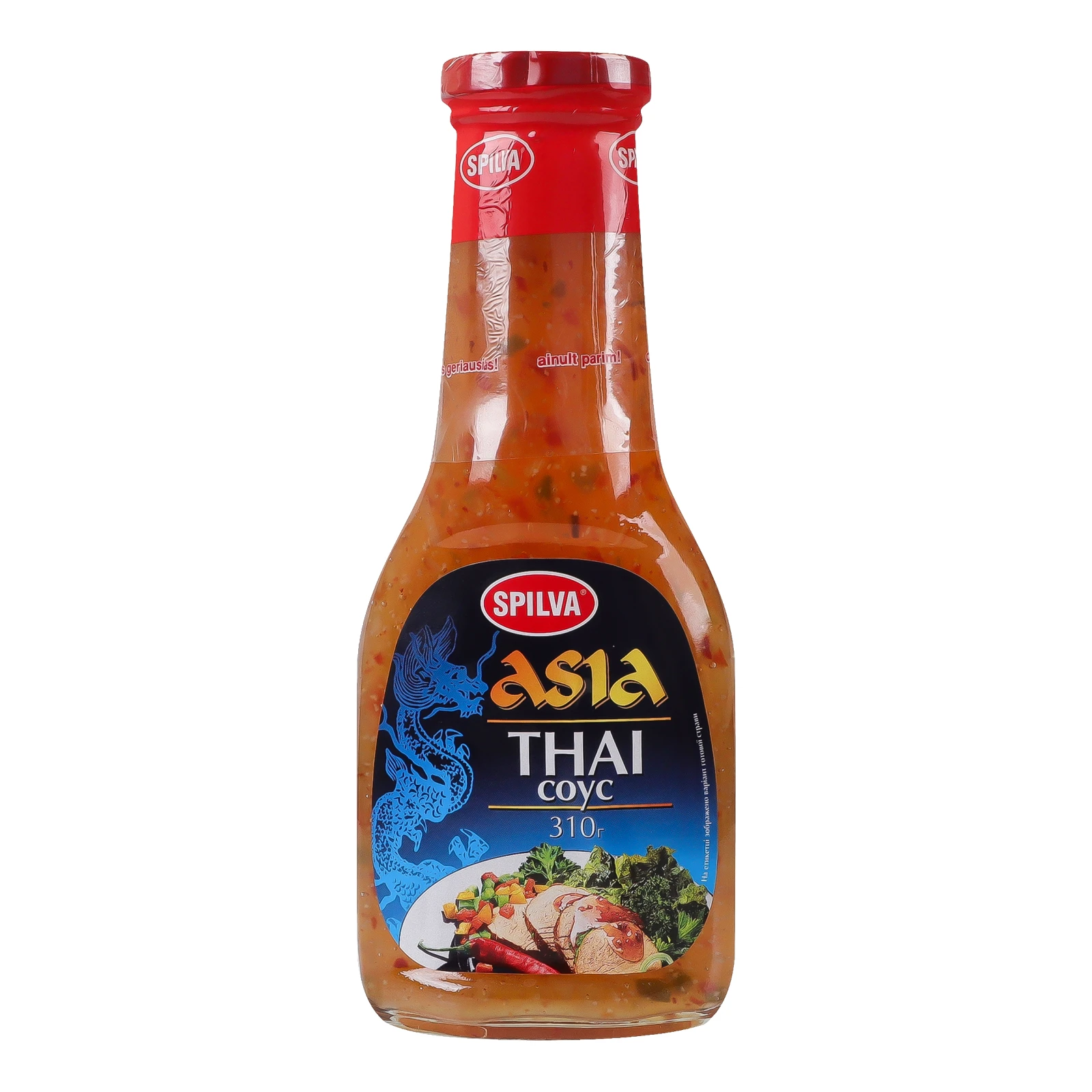 Соус Spilva Asia Thai кисло-солодкий 310г Фото навігації №:1