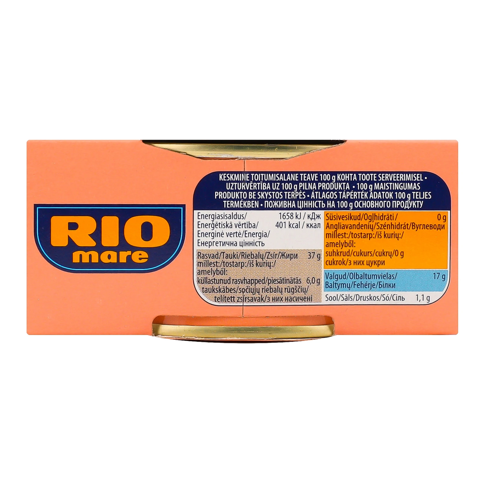 Консерви рибні Rio mare Тунець в оливковій олії 160г Фото №:2