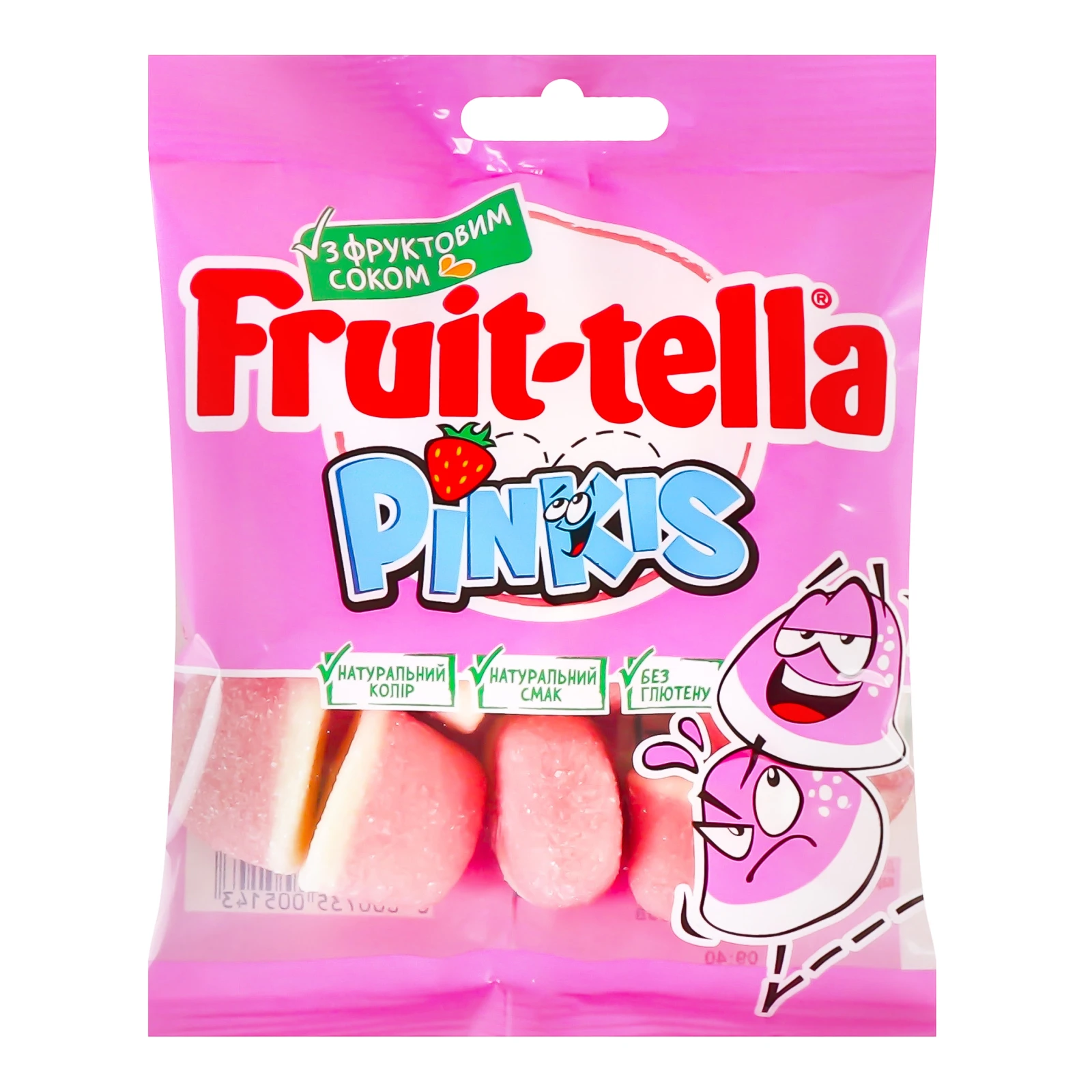 Мармелад Fruit-tella Pinkis жувальний 90г Фото №:1