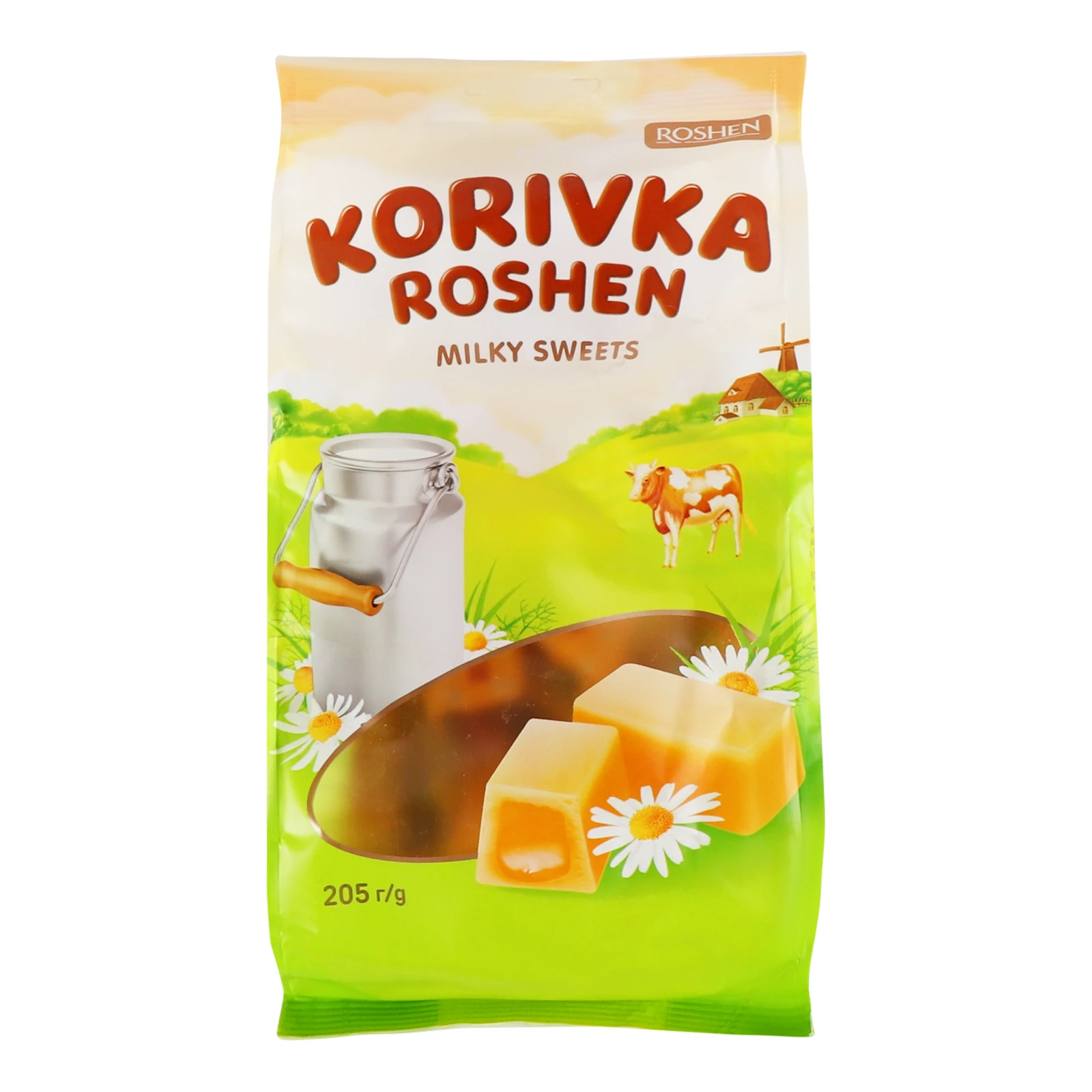 Цукерки Roshen 205г корівка пак