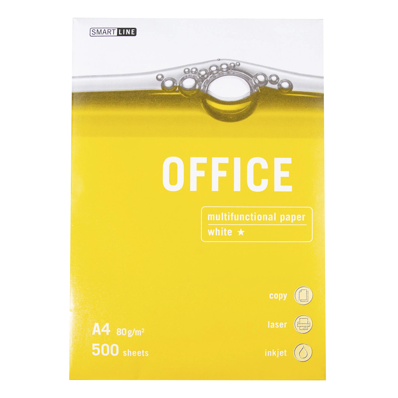 Папір офісний А4 500 аркушів  асортимент Фото №:1