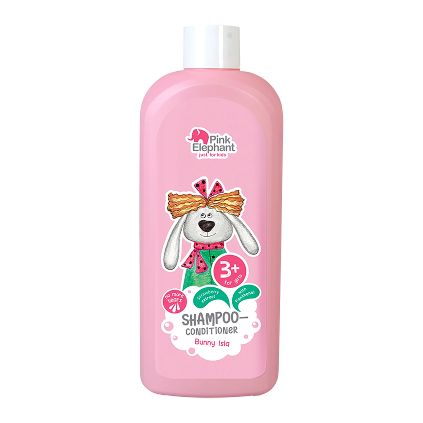 Шампунь-кондиціонер Pink Elephant 500мл Зайка Тая Фото №:1