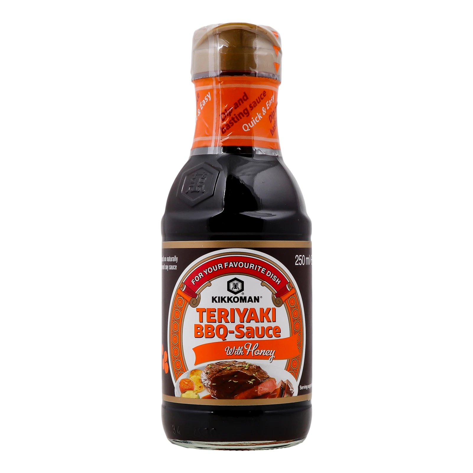 Соус Kikkoman Теріякі BBQ з медом 250мл Фото №:1