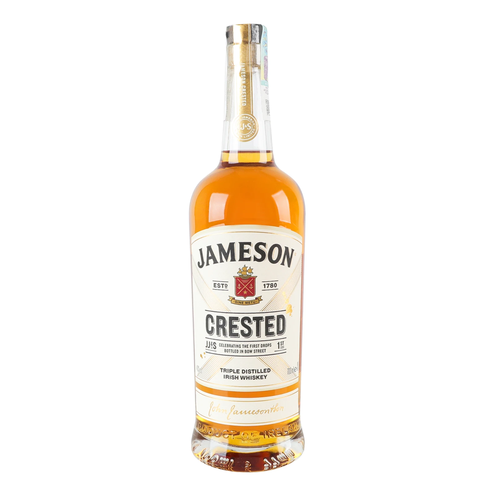 Віскі Jameson Crested ірландське 40% 0.7л Фото навігації №:1