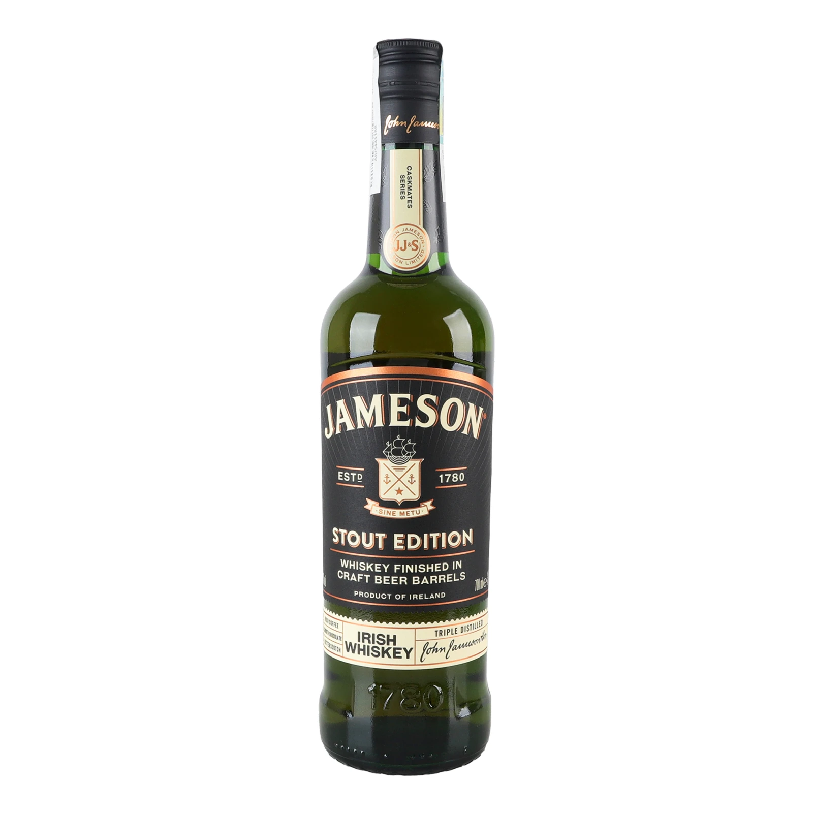Віскі Jameson Caskmates Stout Edition ірландське 40% 0.7л