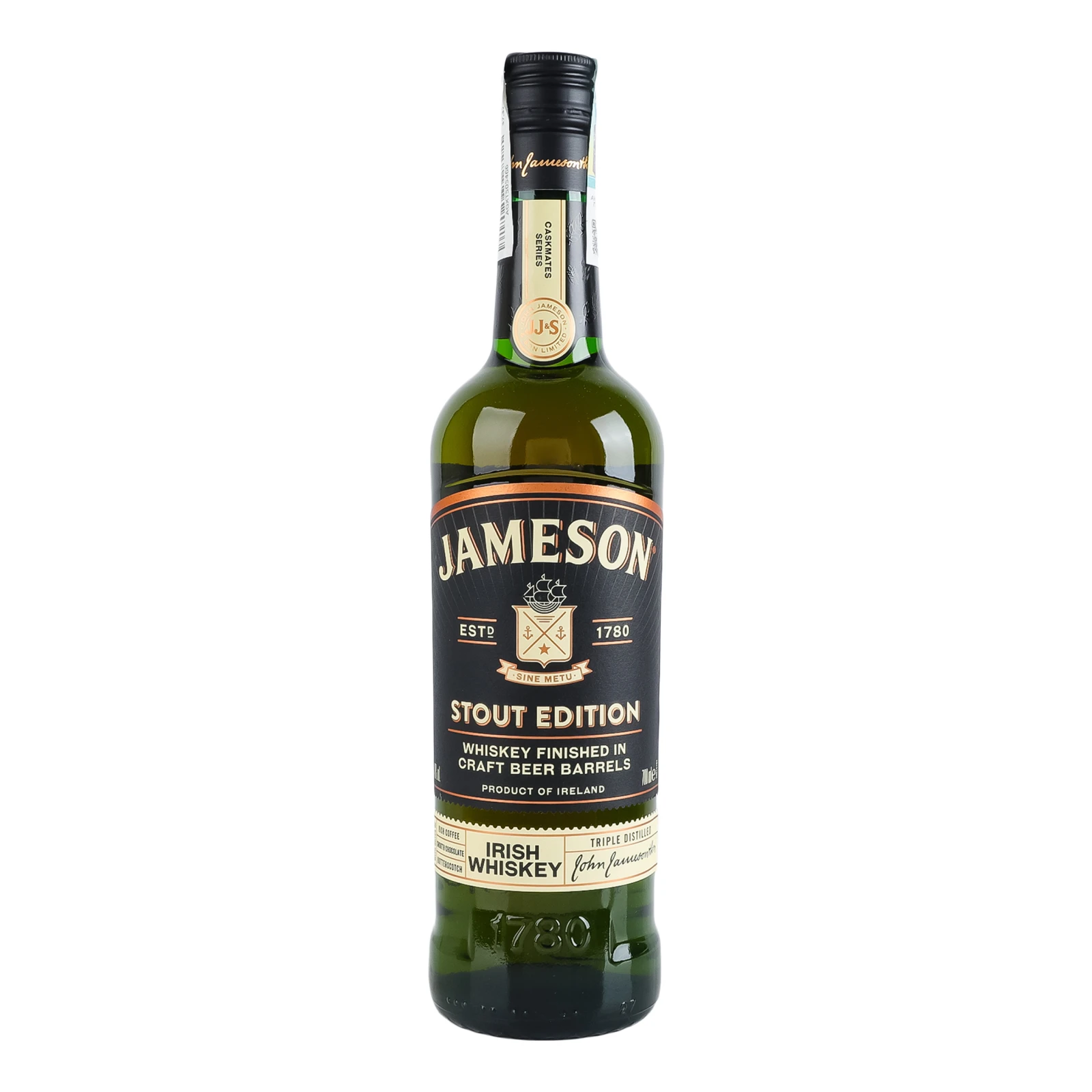 Віскі Jameson Caskmates Stout Edition ірландське 40% 0.7л Фото №:1