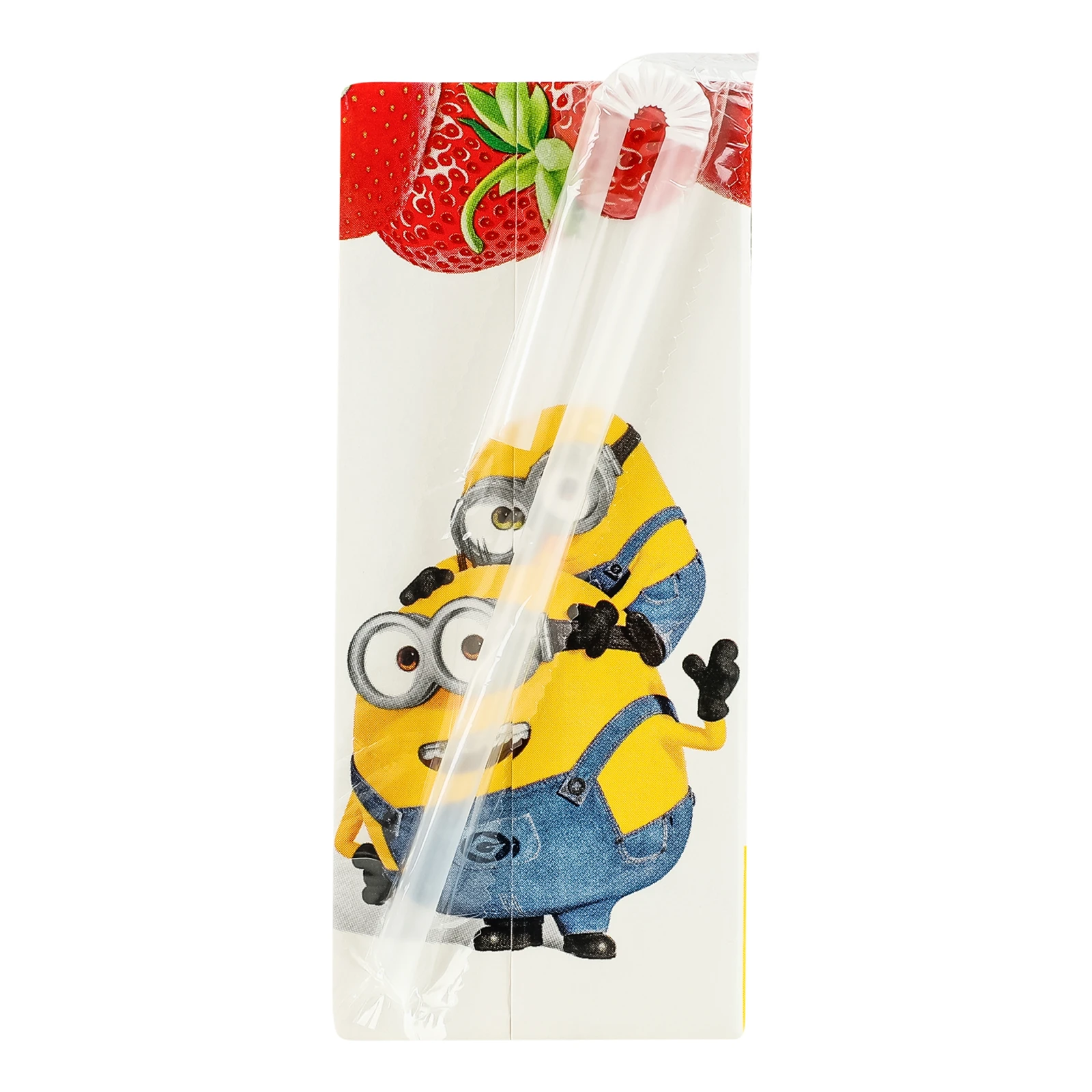 Коктейль молочний Minions ультрапастеризований Полуниця 2% 200г Фото №:2
