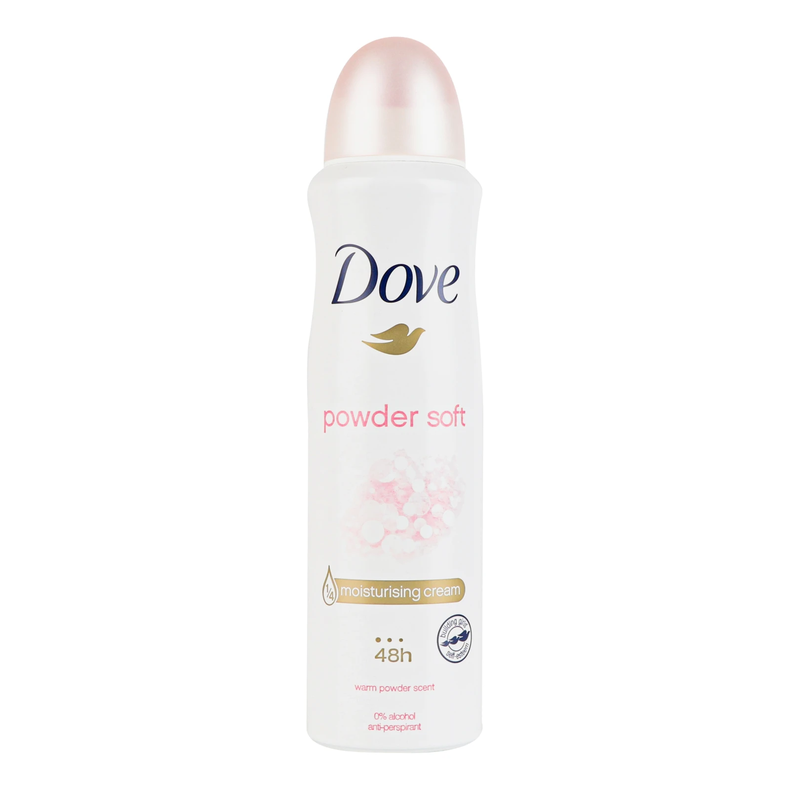 Антиперспірант Dove Powder Soft Warm powder scent аерозоль 150мл Фото навігації №:1