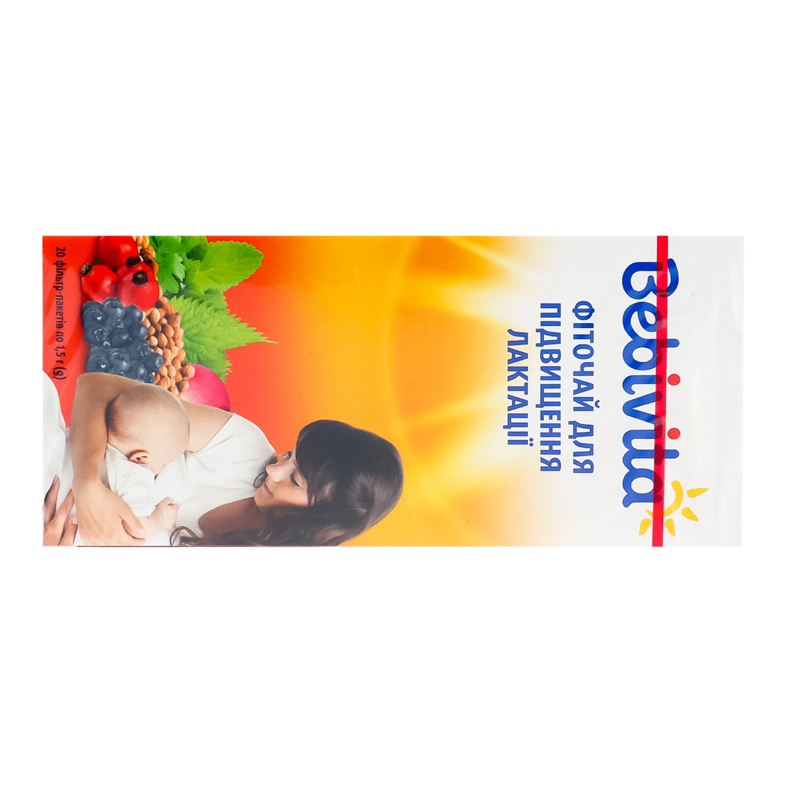 Фіточай Bebivita для підвищення лактації 20х1.5г Фото №:2