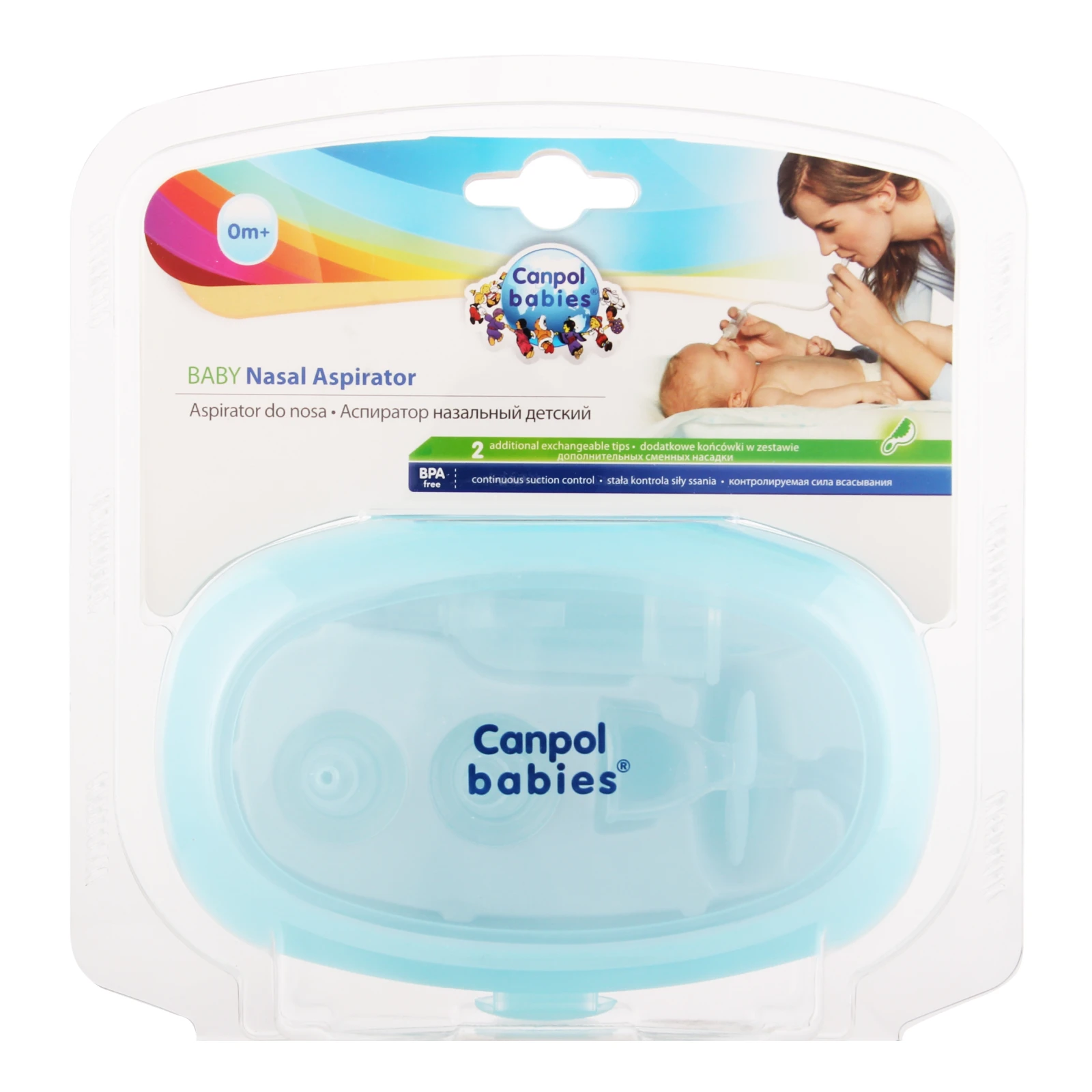 Аспіратор Canpol babies №5/119 назальний дитячий 0 міс+ Фото №:1