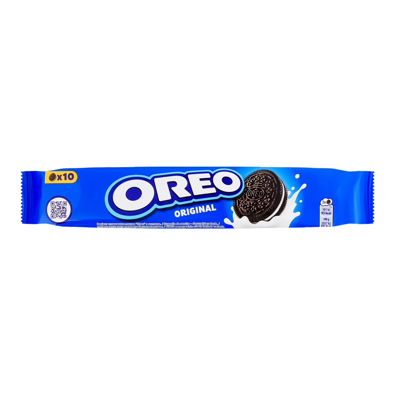 Печиво Oreo з какао та кремовою начинкою ванільного смаку 95г Фото №:1