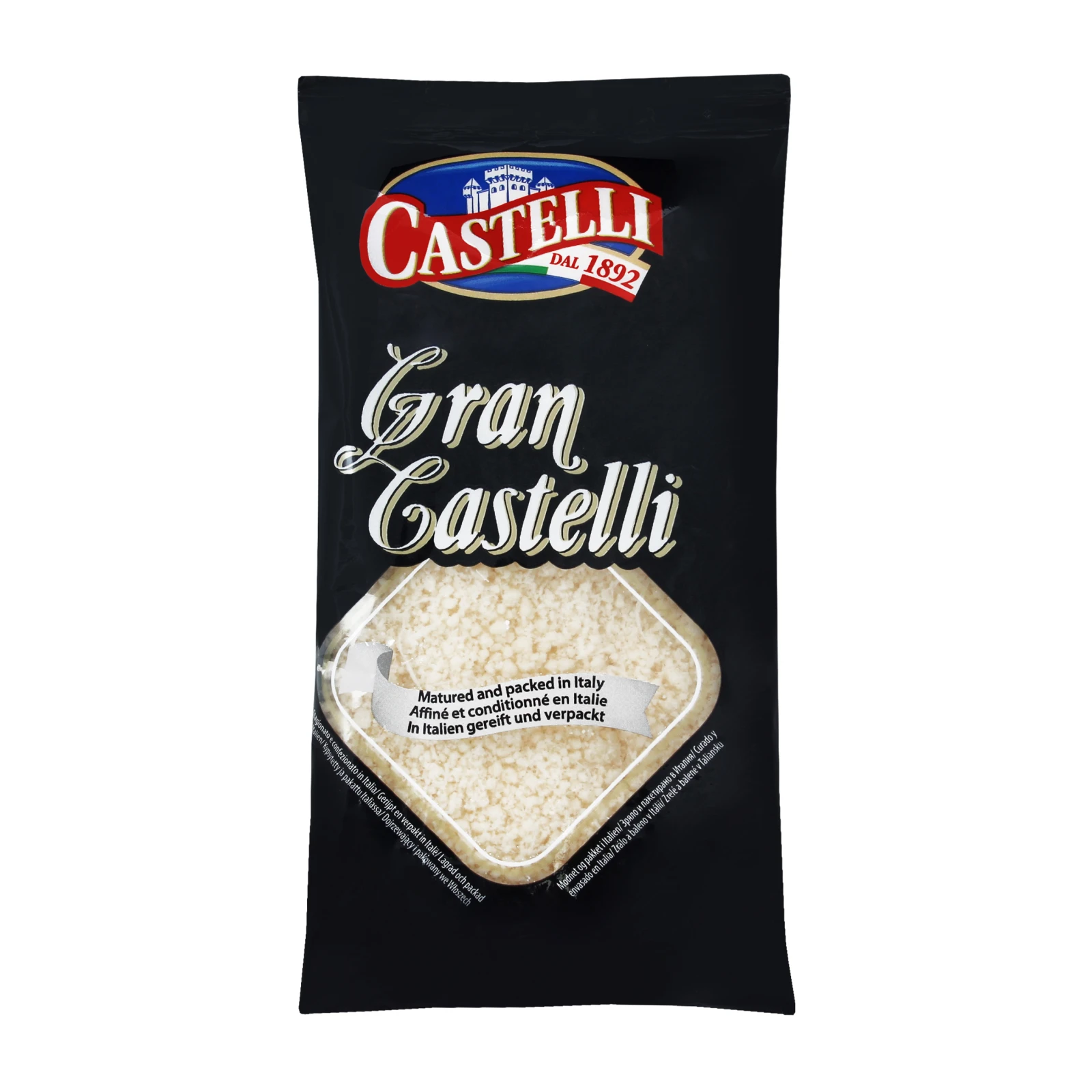 Сир Castelli Gran тертий 32% 100г Фото навігації №:1