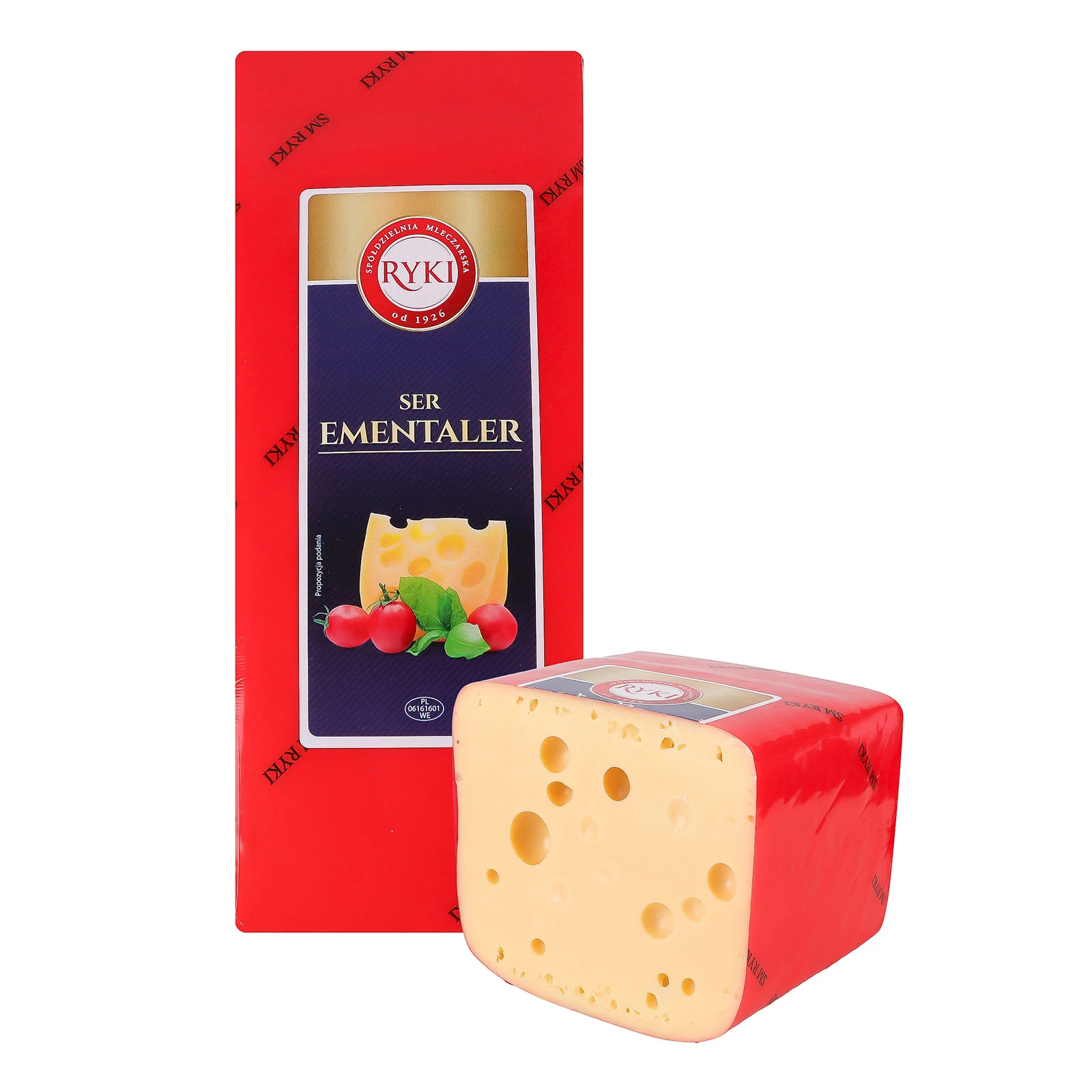 Сир Ryki Ementaler твердий 45%