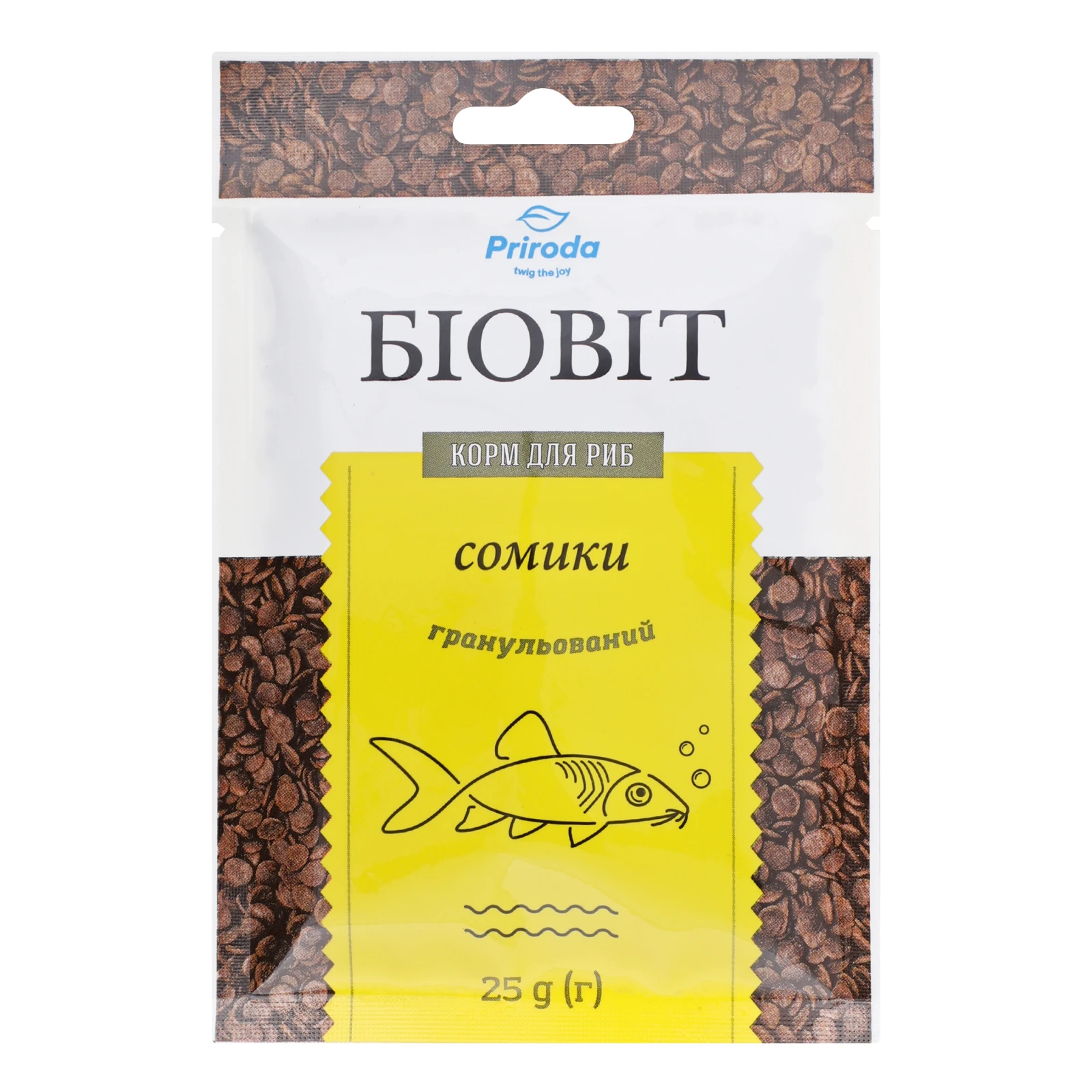Корм для риб Природа Біовіт Сомики гранульований 25г Фото №:1