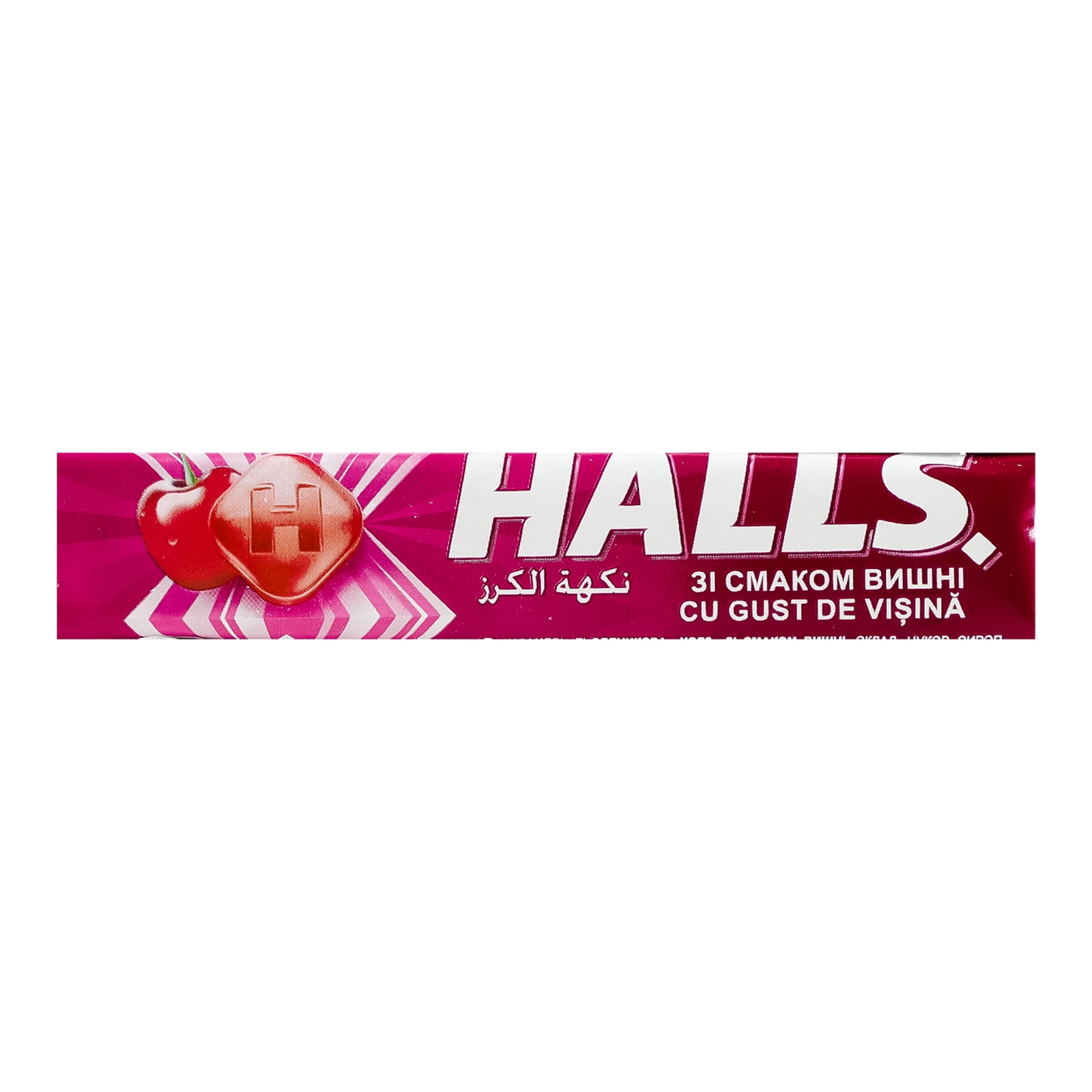Льодяники Halls зі смаком вишні 25.2г